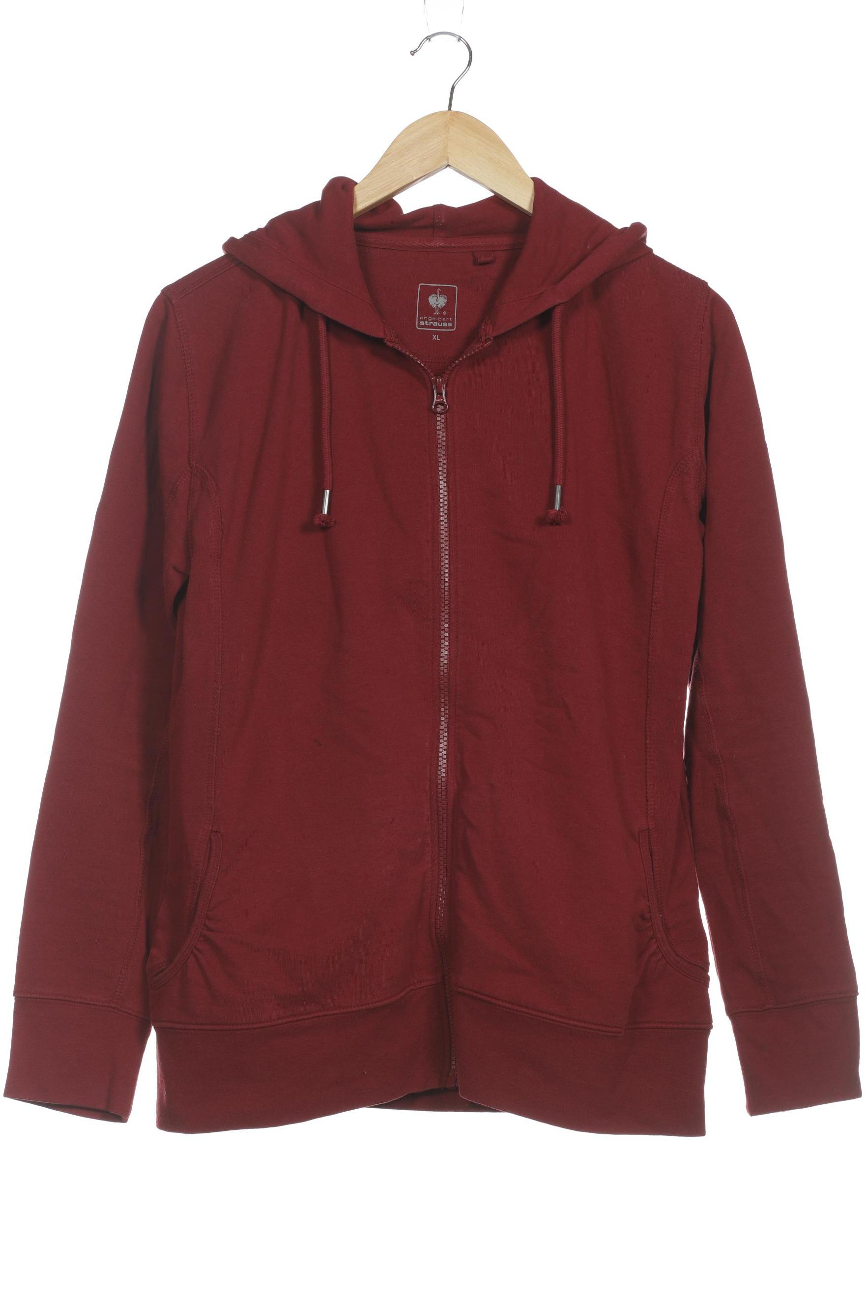 

engelbert strauss Damen Kapuzenpullover, rot, Gr.