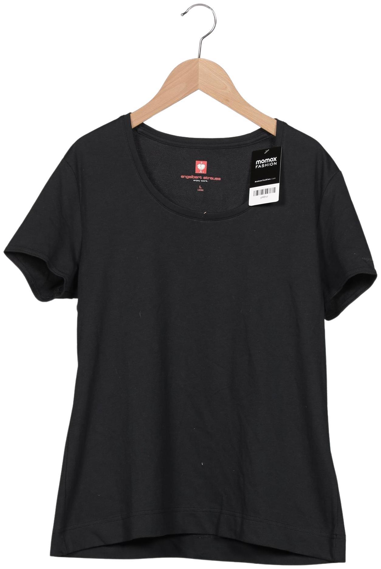 

engelbert strauss Damen T-Shirt, schwarz, Gr. 42
