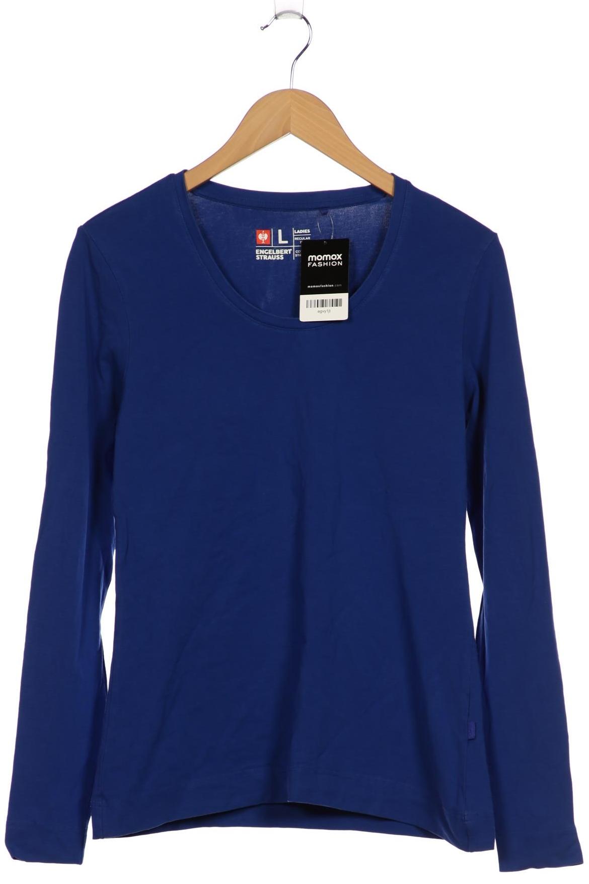 

engelbert strauss Damen Langarmshirt, blau, Gr. 42