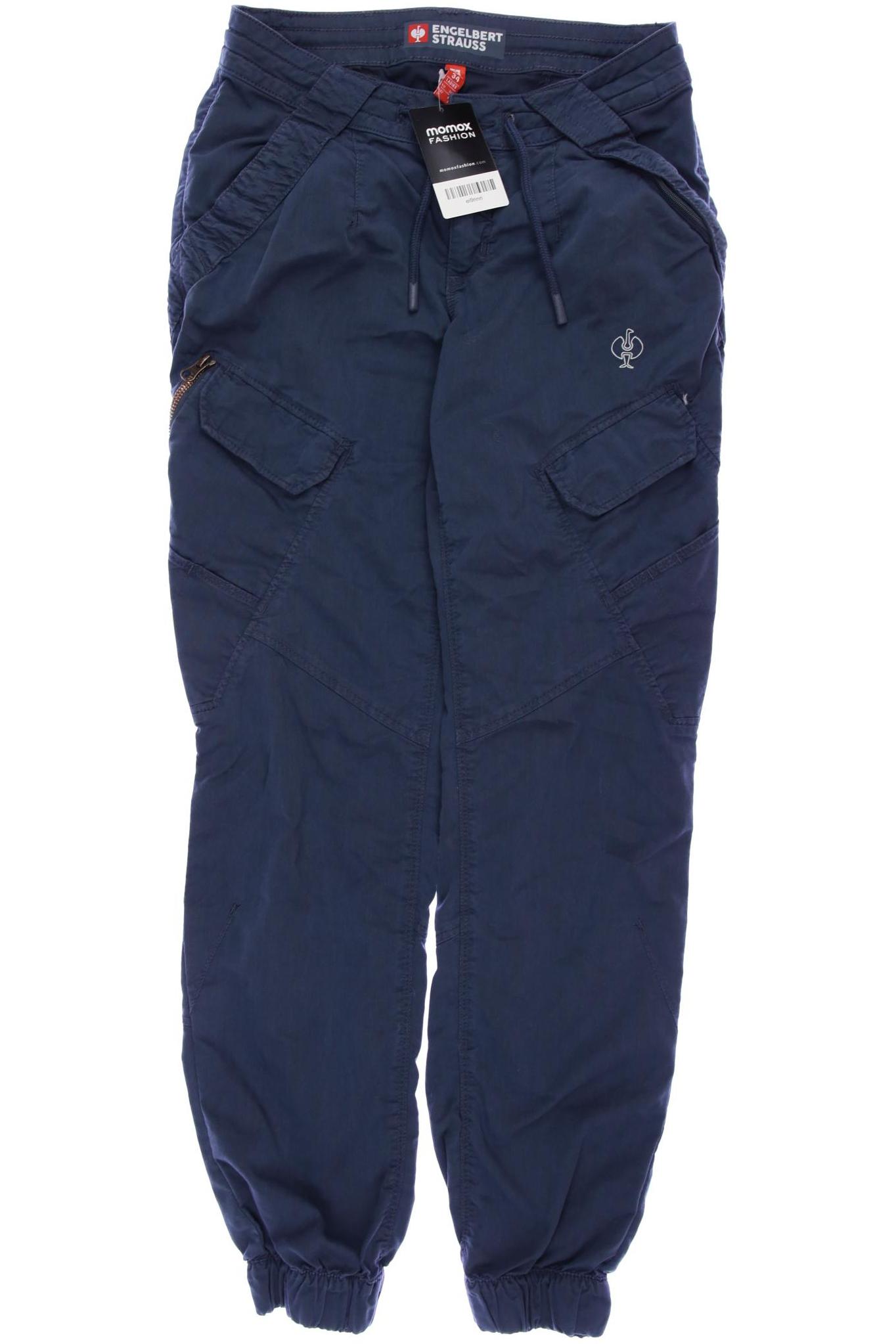 

engelbert strauss Damen Stoffhose, blau, Gr. 34