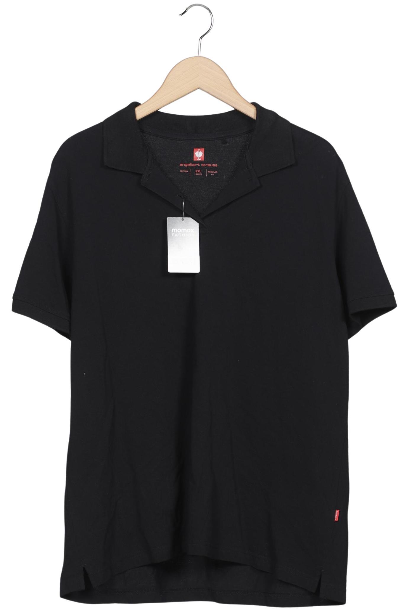

engelbert strauss Damen Poloshirt, schwarz, Gr. 46