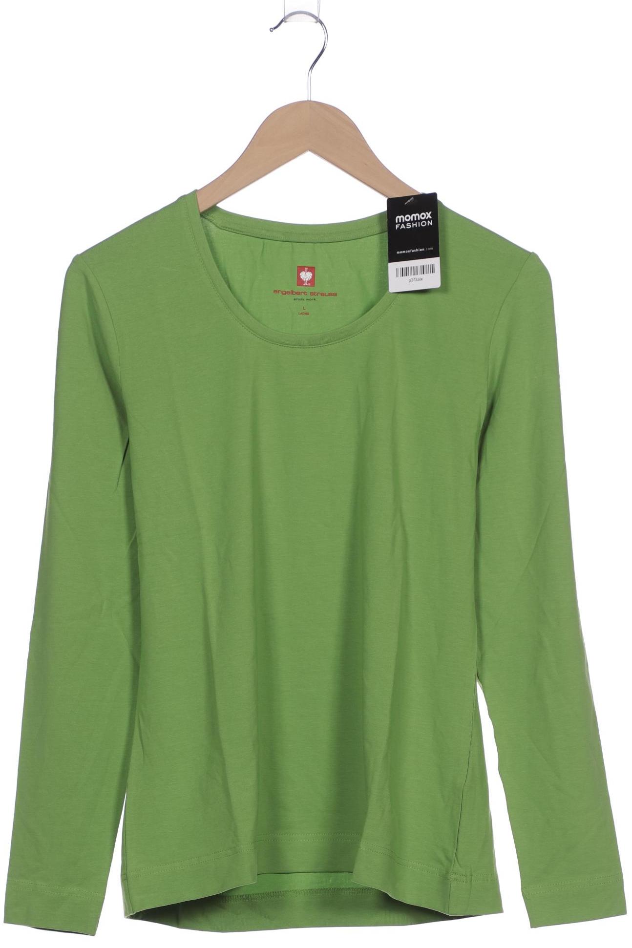 

engelbert strauss Damen Langarmshirt, grün, Gr. 42