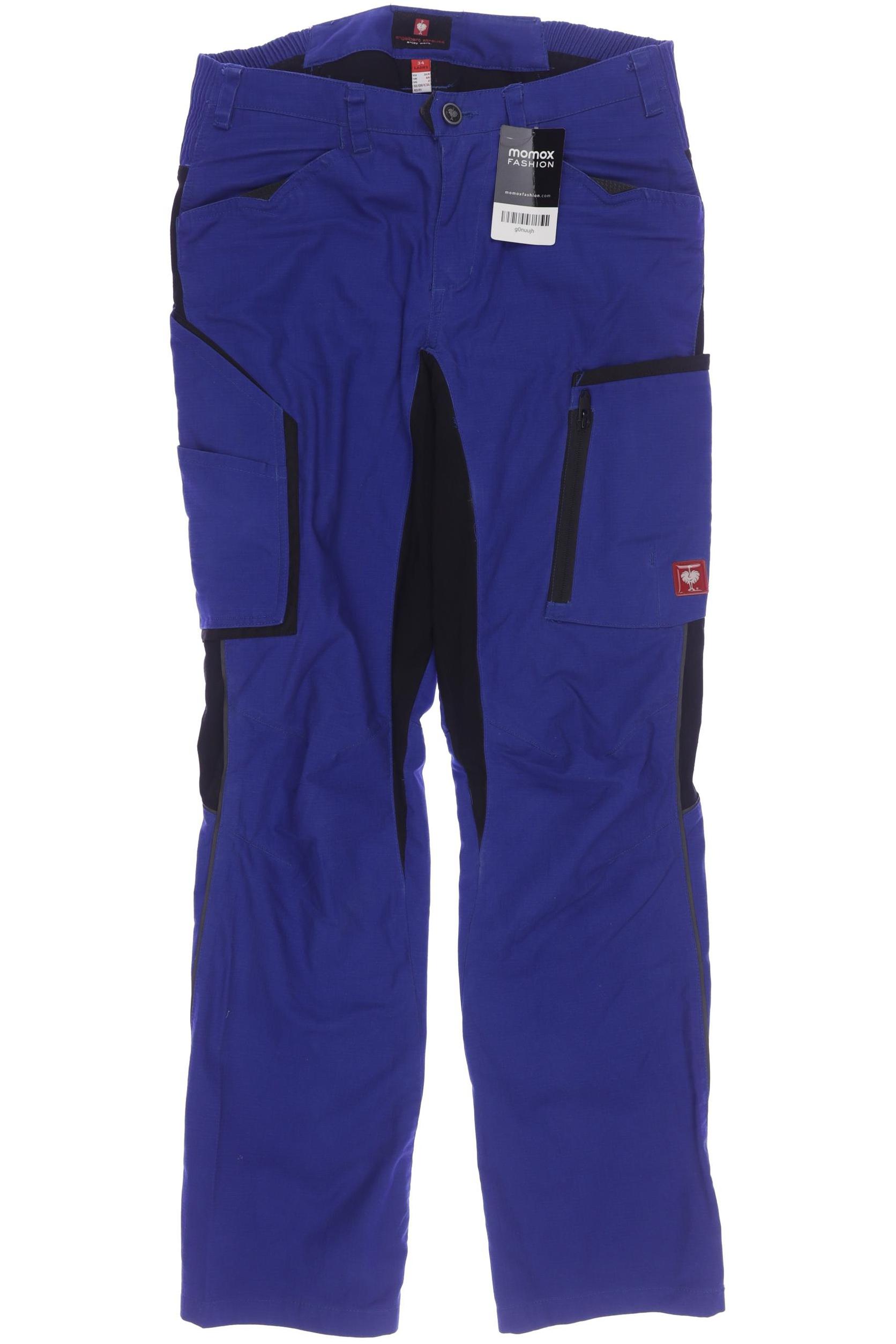 

engelbert strauss Damen Stoffhose, blau, Gr. 34