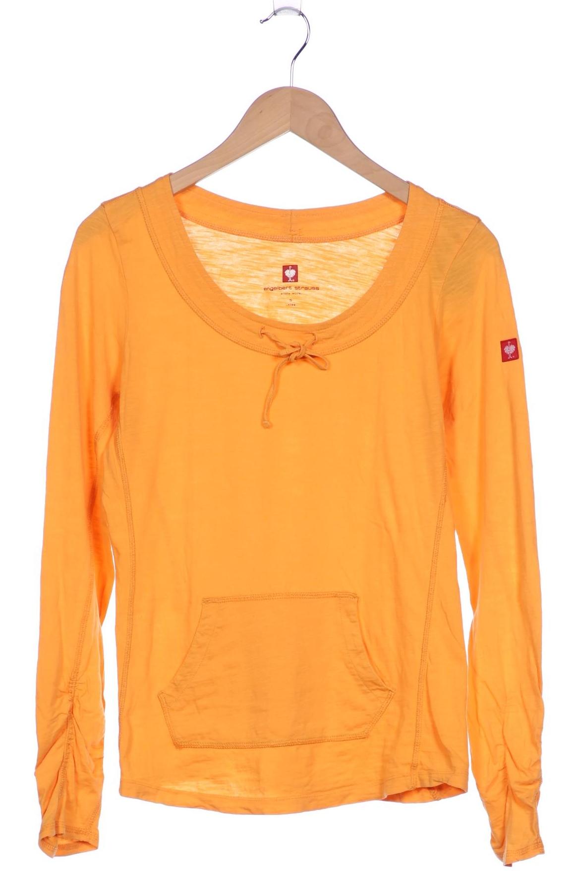 

engelbert strauss Damen Langarmshirt, orange, Gr. 36