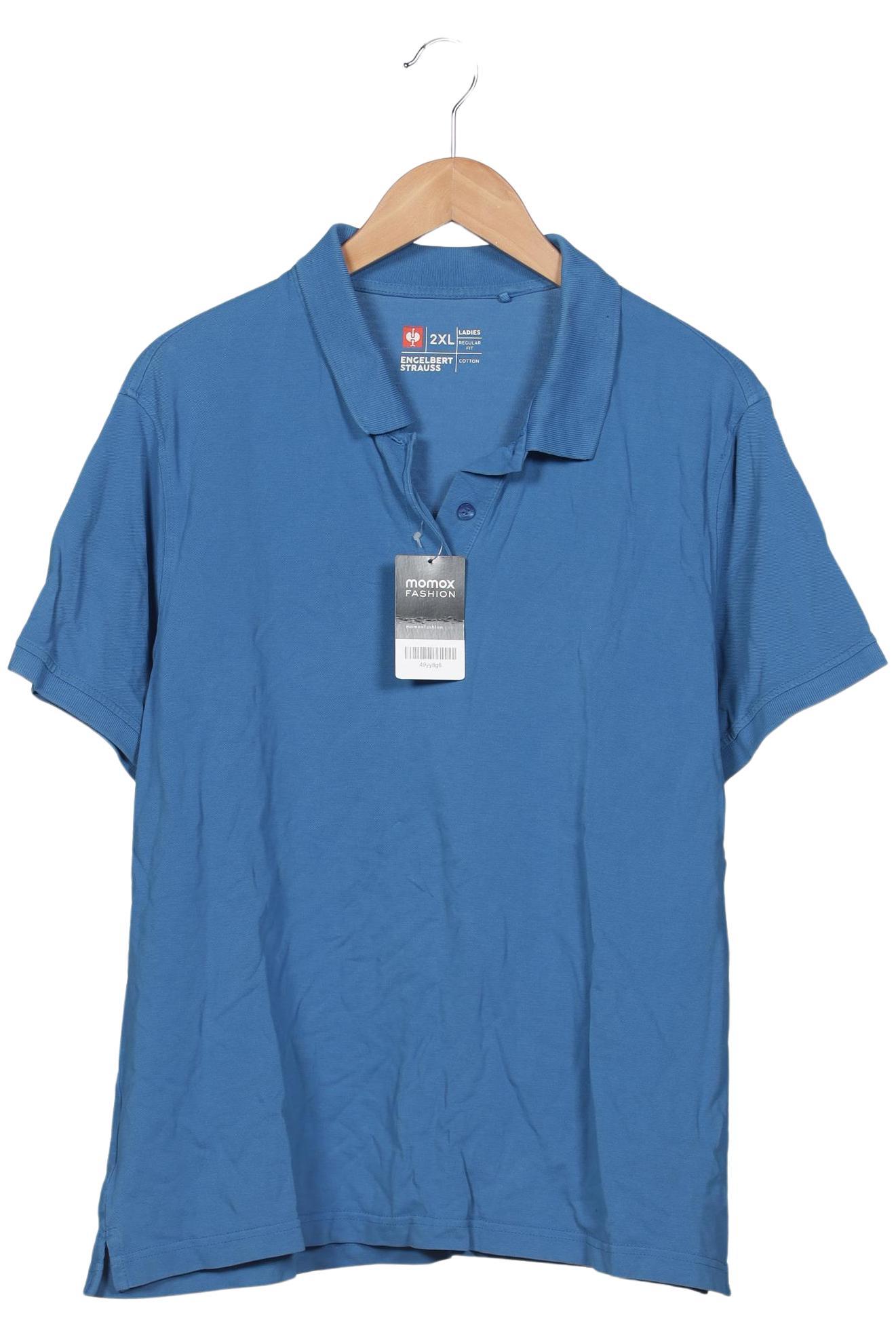 

engelbert strauss Damen Poloshirt, blau, Gr. 46