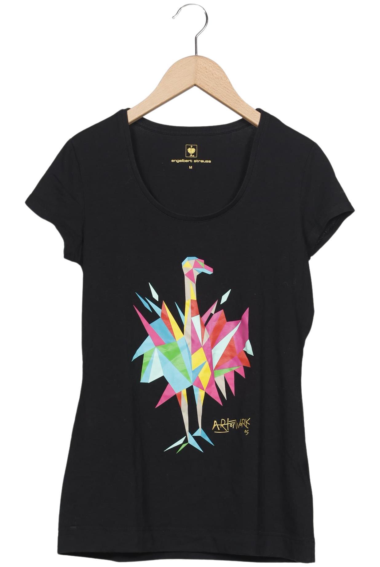 

engelbert strauss Damen T-Shirt, schwarz, Gr. 38