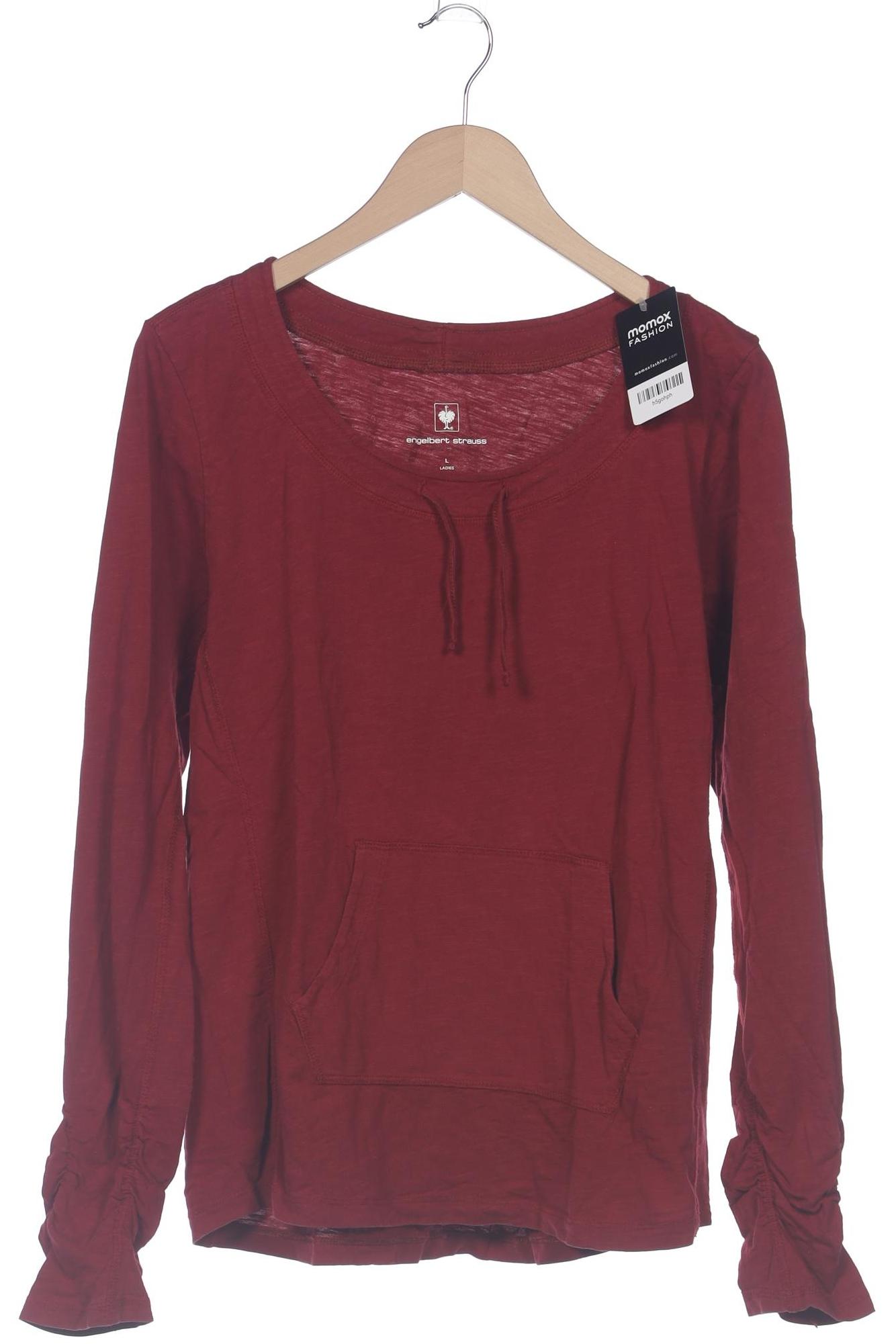 

engelbert strauss Damen Langarmshirt, rot, Gr. 42