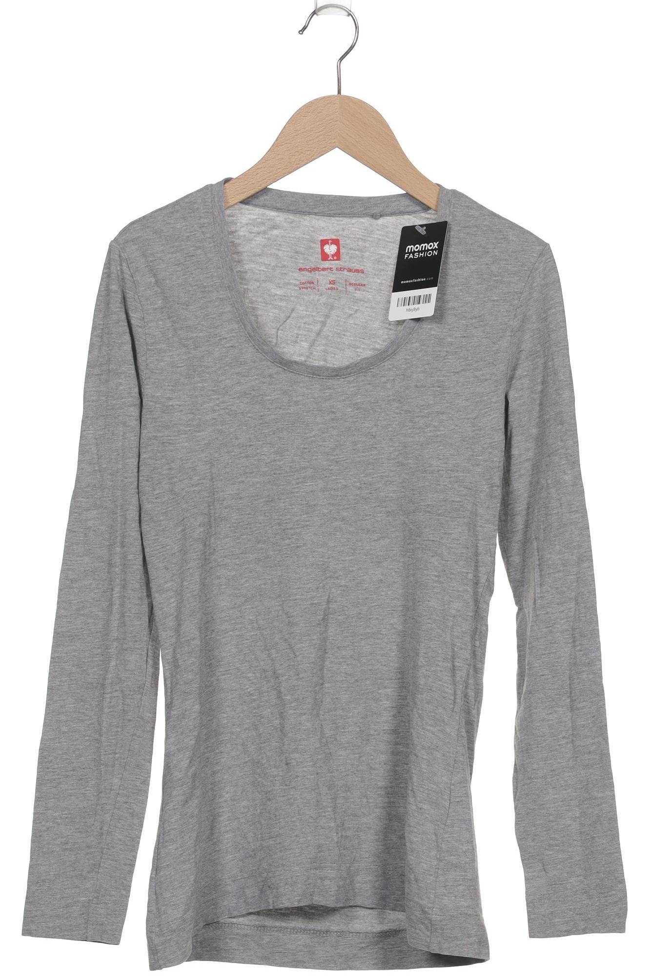 

engelbert strauss Damen Langarmshirt, grau, Gr. 34