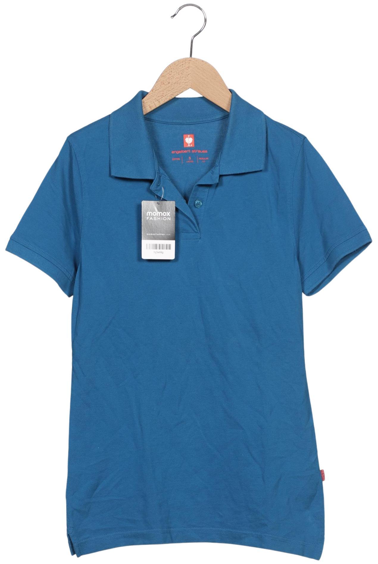 

engelbert strauss Damen Poloshirt, blau, Gr. 36