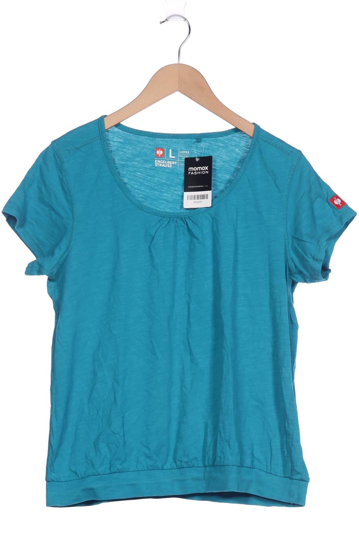 

engelbert strauss Damen T-Shirt, blau, Gr. 42