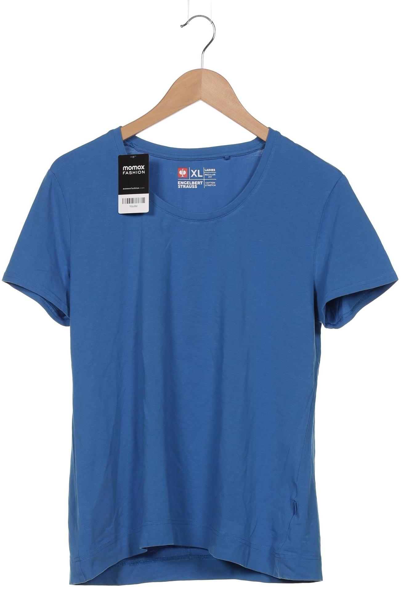 

engelbert strauss Damen T-Shirt, blau, Gr. 44