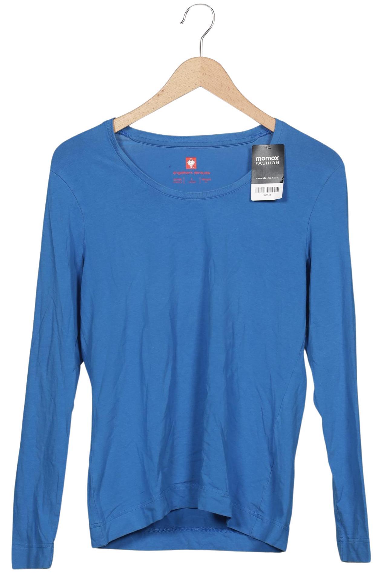 

engelbert strauss Damen Langarmshirt, blau, Gr. 42