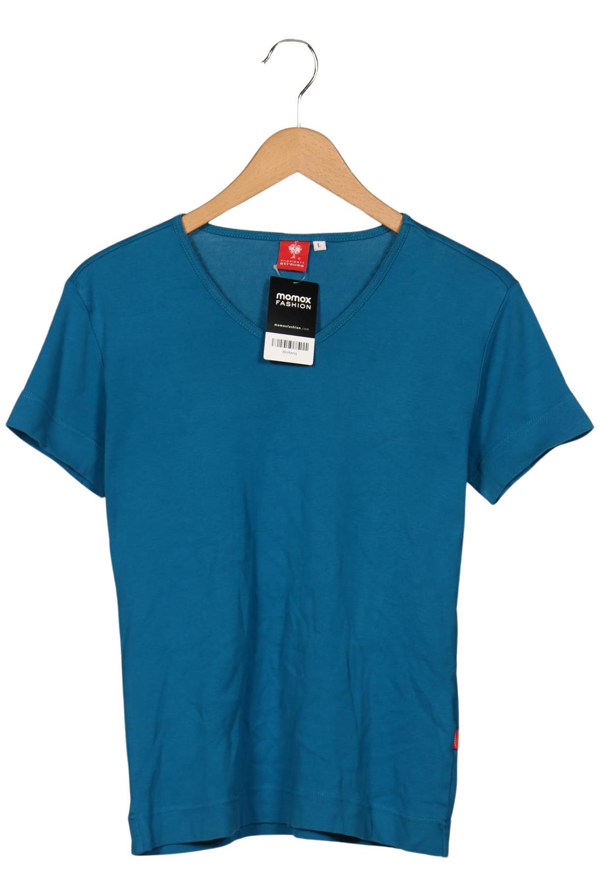 

engelbert strauss Damen T-Shirt, blau, Gr. 42
