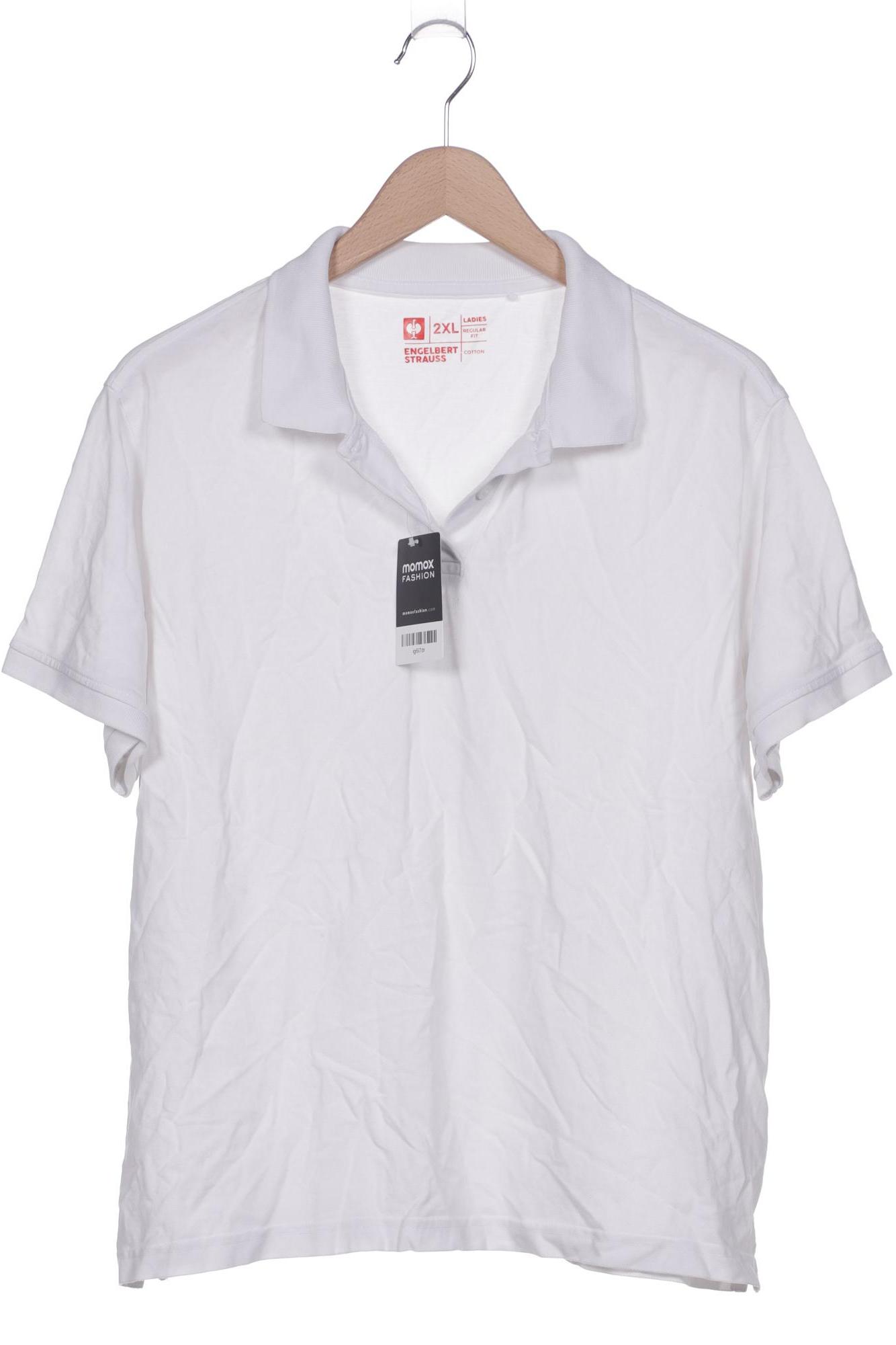 

engelbert strauss Damen Poloshirt, weiß, Gr. 46