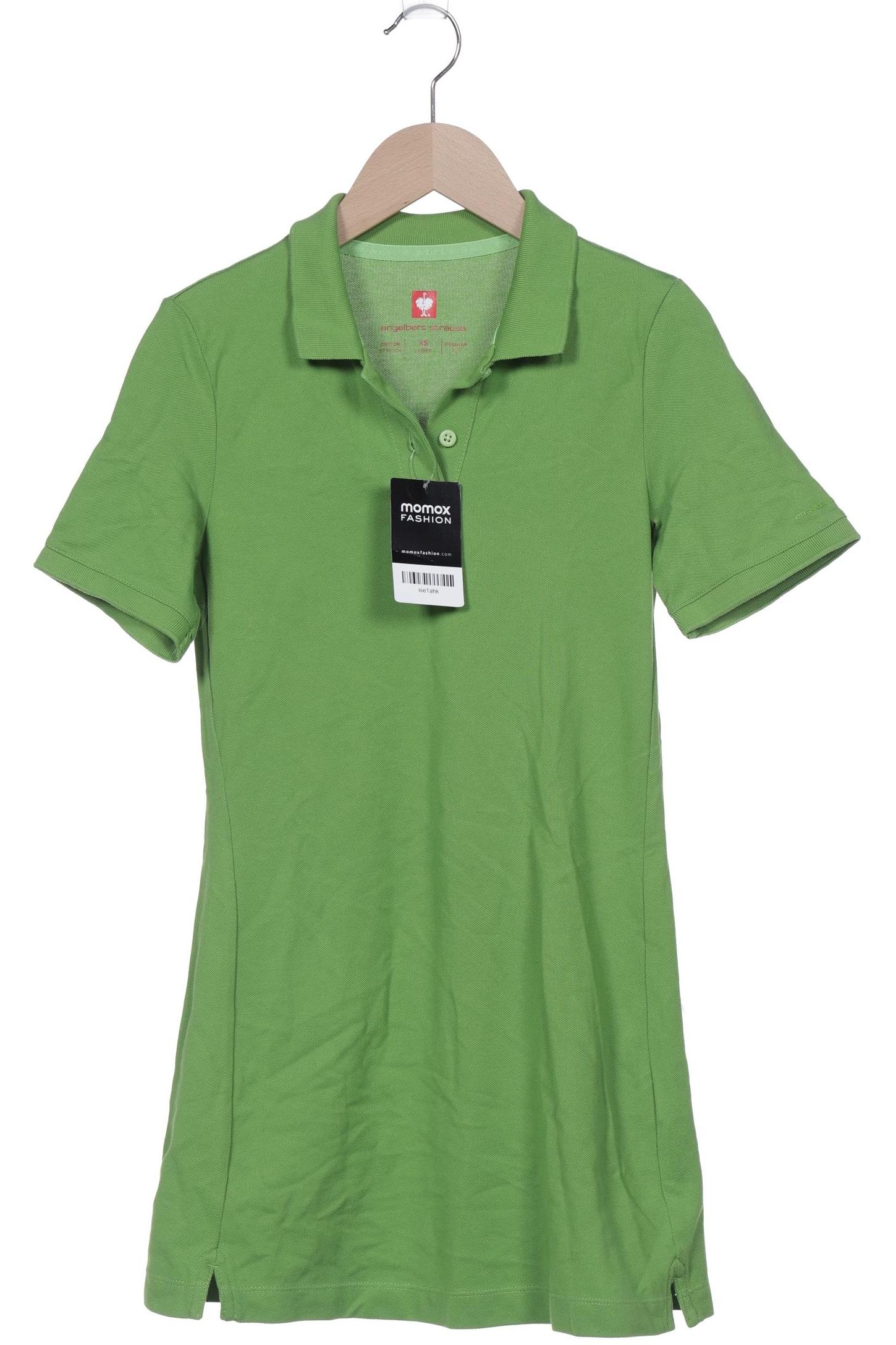 

engelbert strauss Damen Poloshirt, grün, Gr. 34