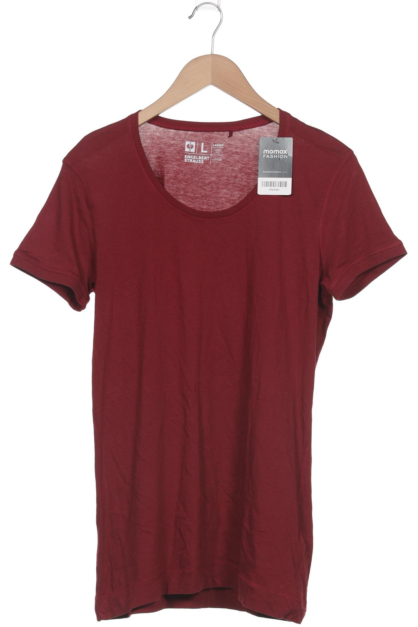 

engelbert strauss Damen T-Shirt, bordeaux, Gr. 42