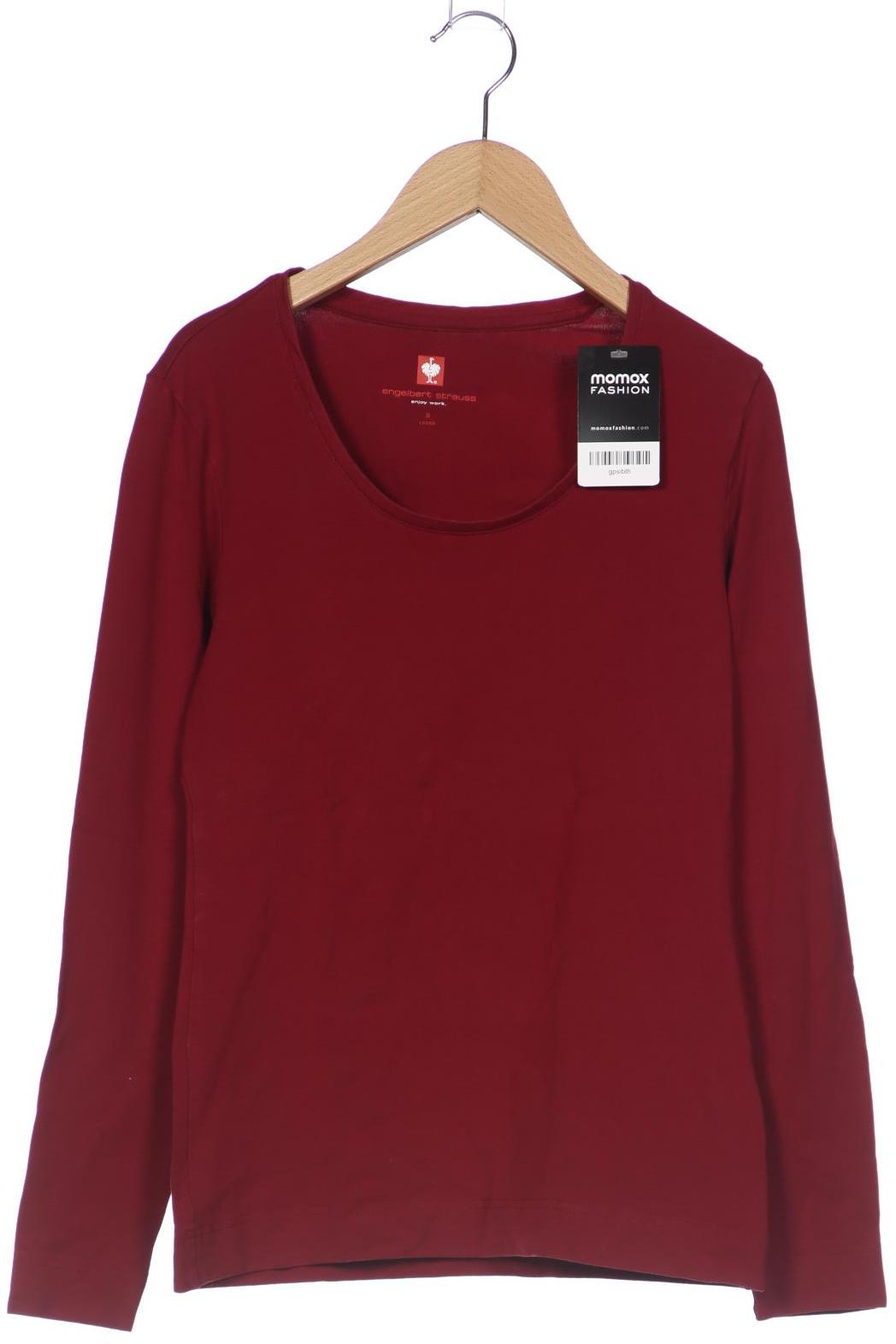 

engelbert strauss Damen Langarmshirt, bordeaux, Gr. 36