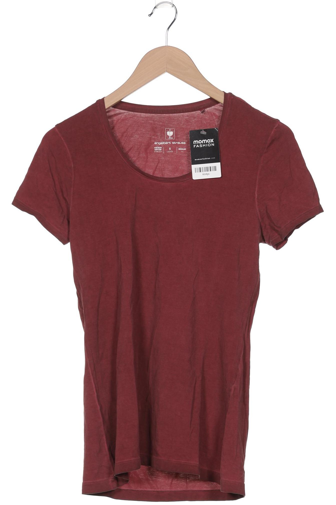 

engelbert strauss Damen T-Shirt, bordeaux, Gr. 36