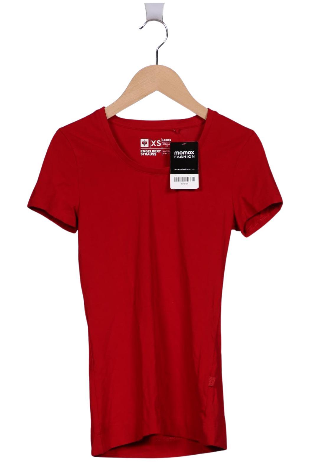 

engelbert strauss Damen T-Shirt, rot, Gr. 34
