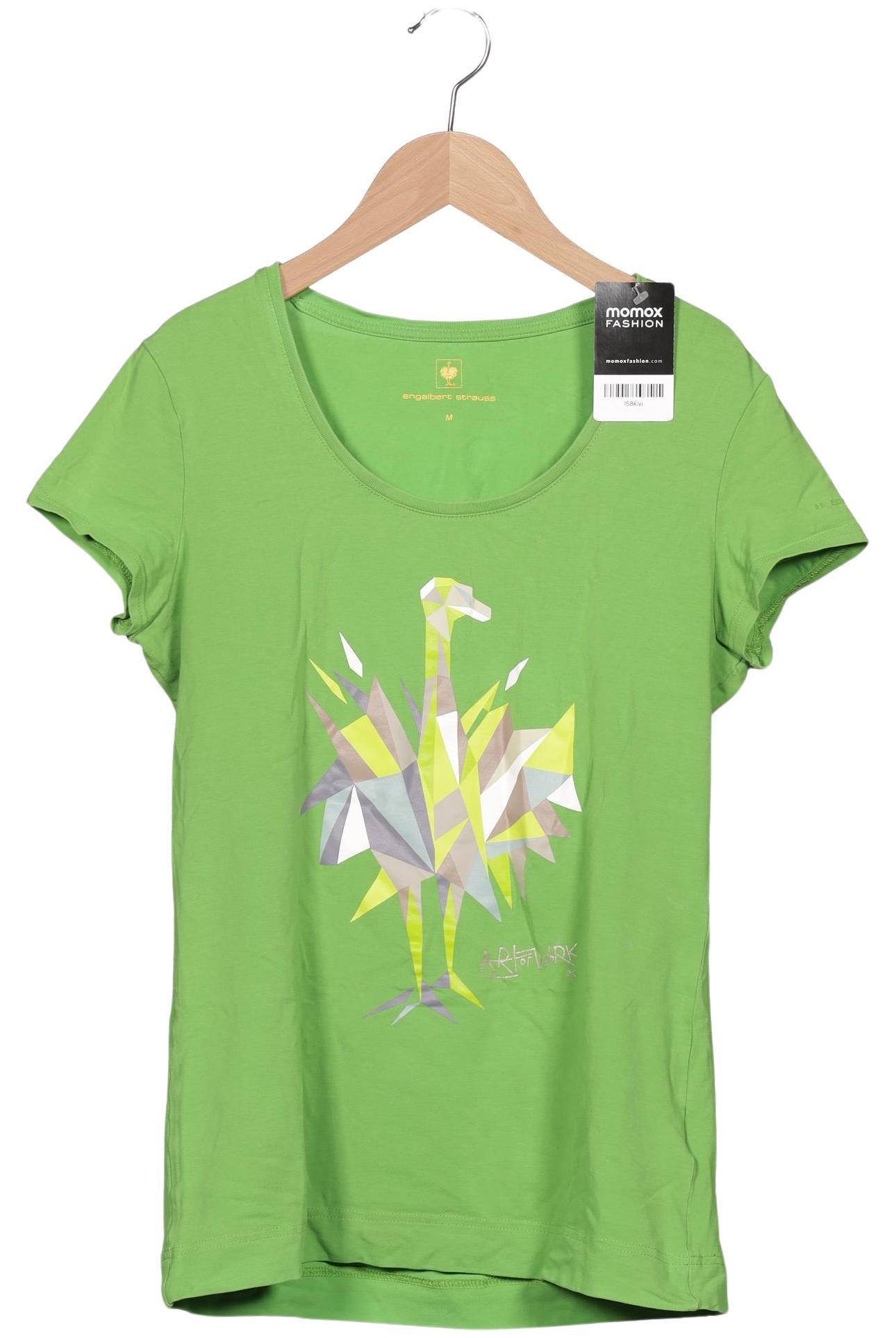 

engelbert strauss Damen T-Shirt, grün, Gr. 38