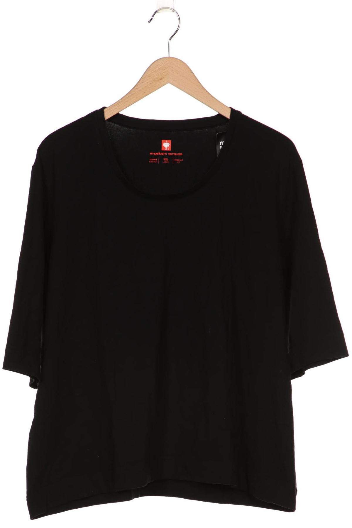 

engelbert strauss Damen T-Shirt, schwarz, Gr. 48