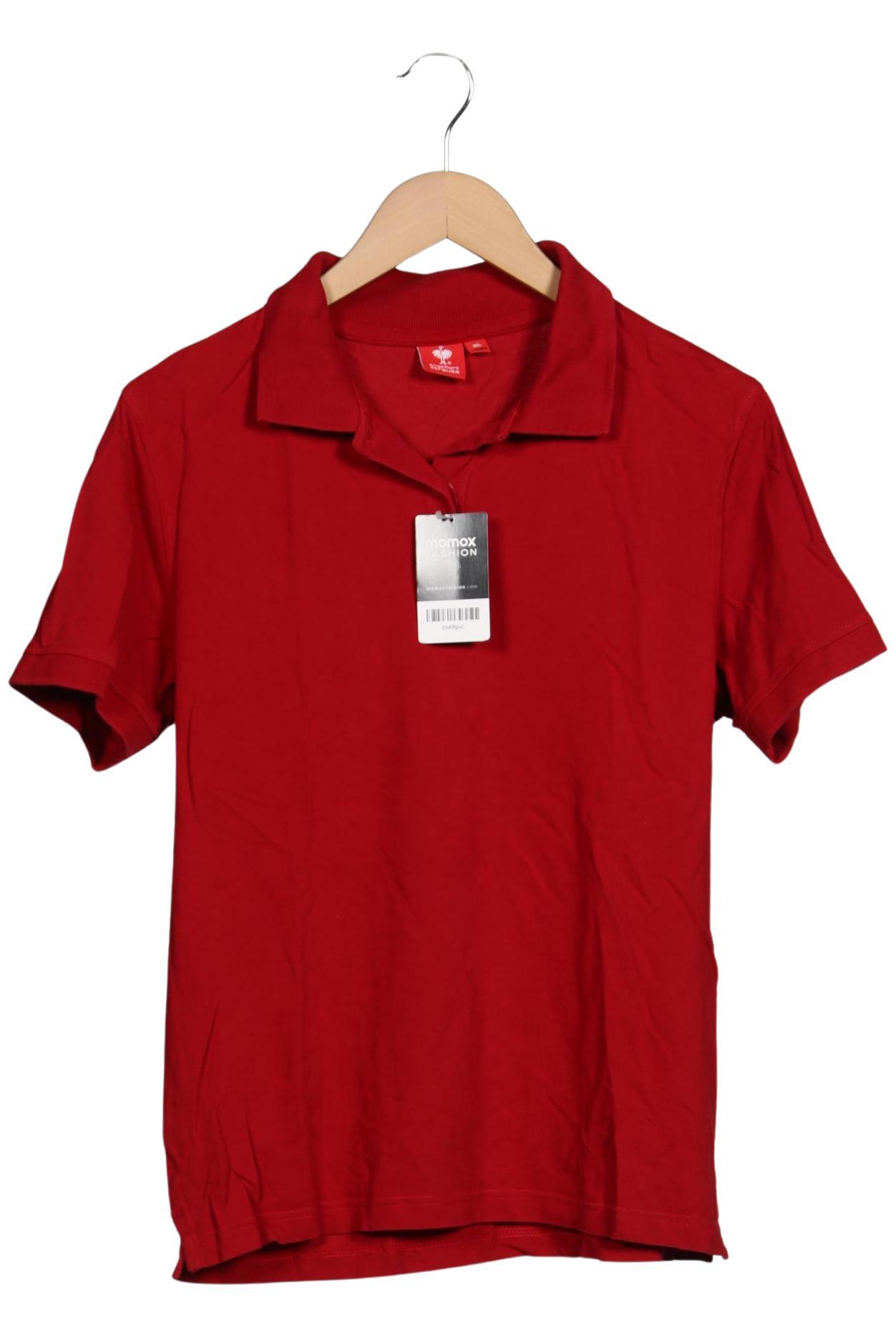 

engelbert strauss Damen Poloshirt, rot, Gr. 44