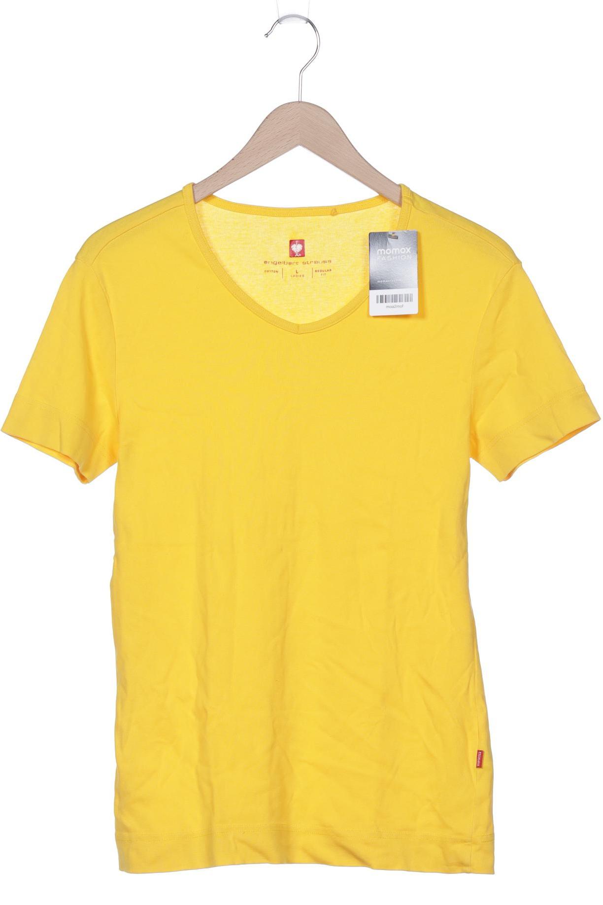 

engelbert strauss Damen T-Shirt, gelb, Gr. 42