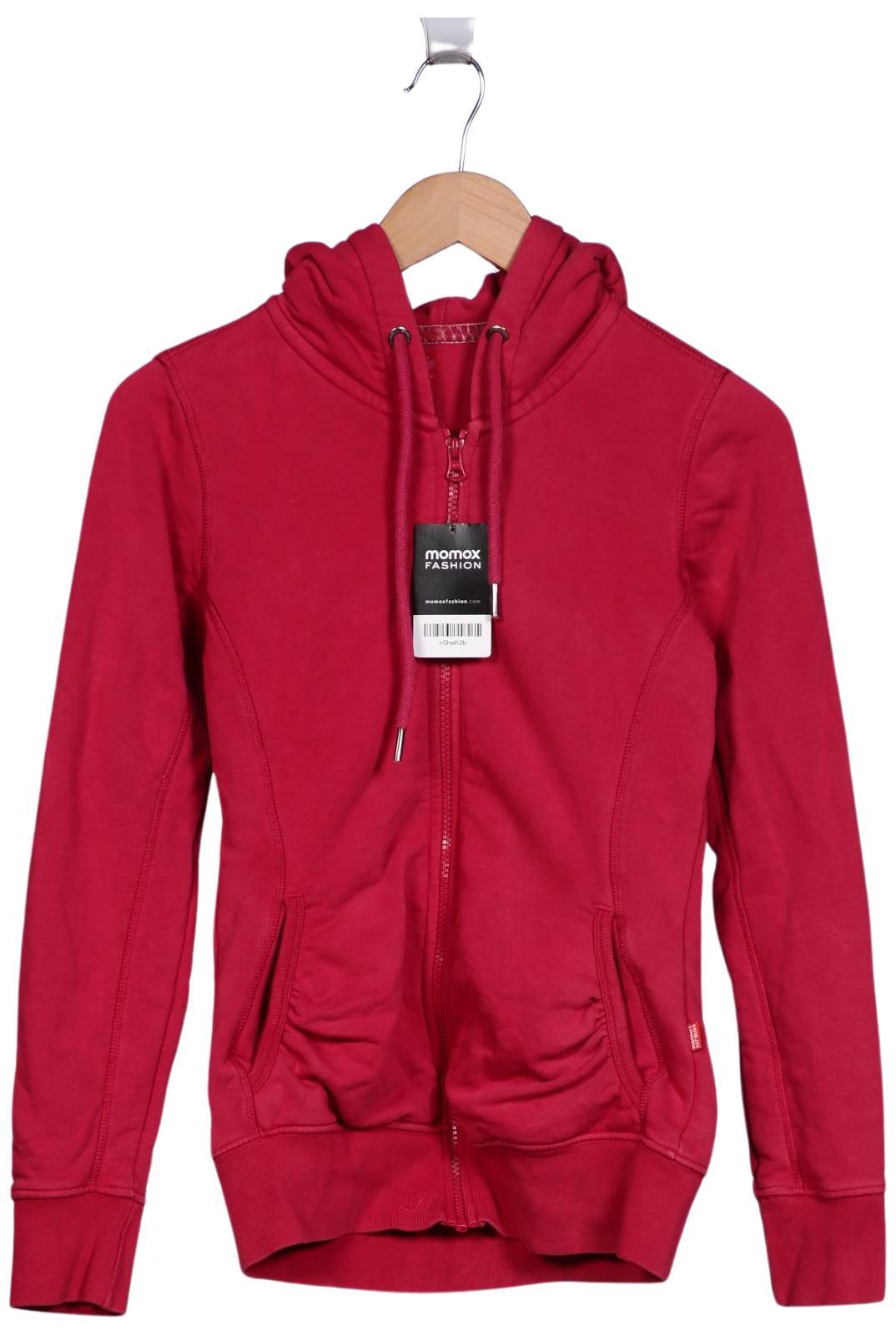 

engelbert strauss Damen Kapuzenpullover, rot, Gr. 34