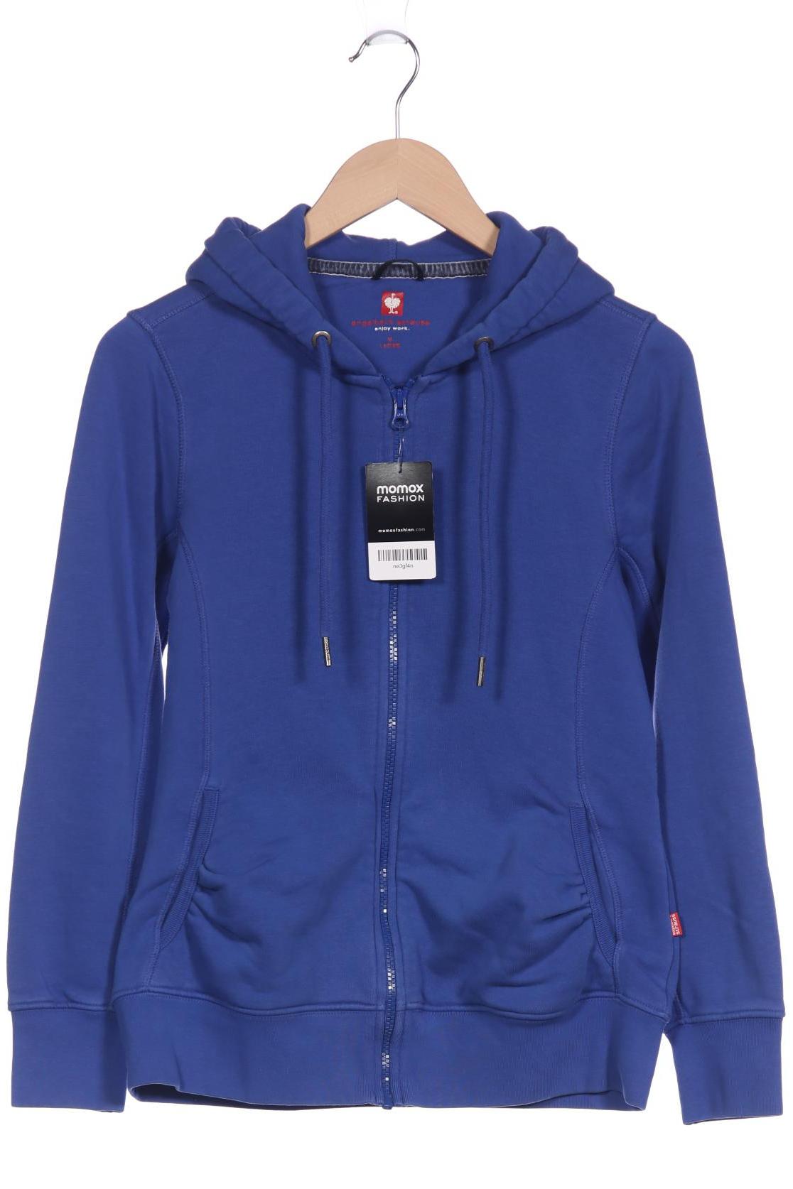 

engelbert strauss Damen Kapuzenpullover, blau, Gr. 38