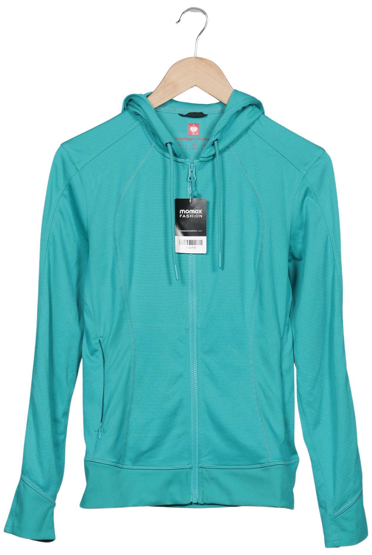 

engelbert strauss Damen Kapuzenpullover, türkis, Gr. 38