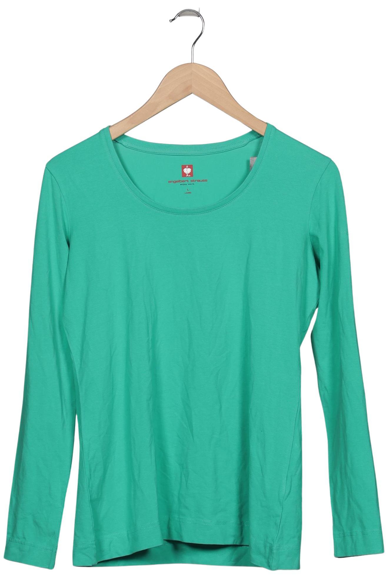 

engelbert strauss Damen Langarmshirt, grün, Gr. 42