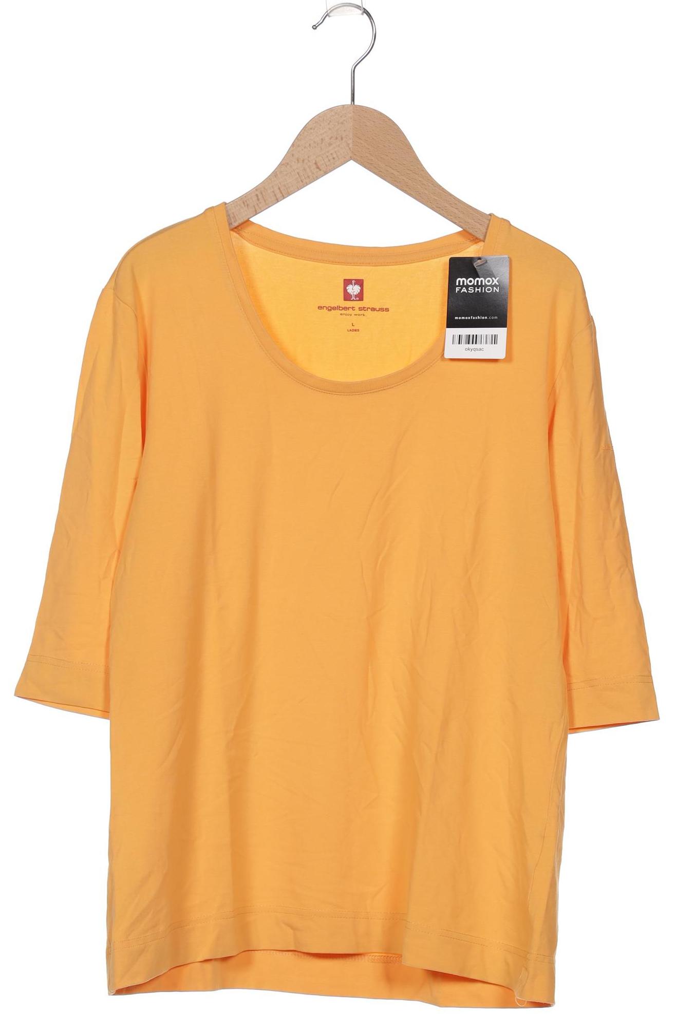 

engelbert strauss Damen T-Shirt, orange, Gr. 42