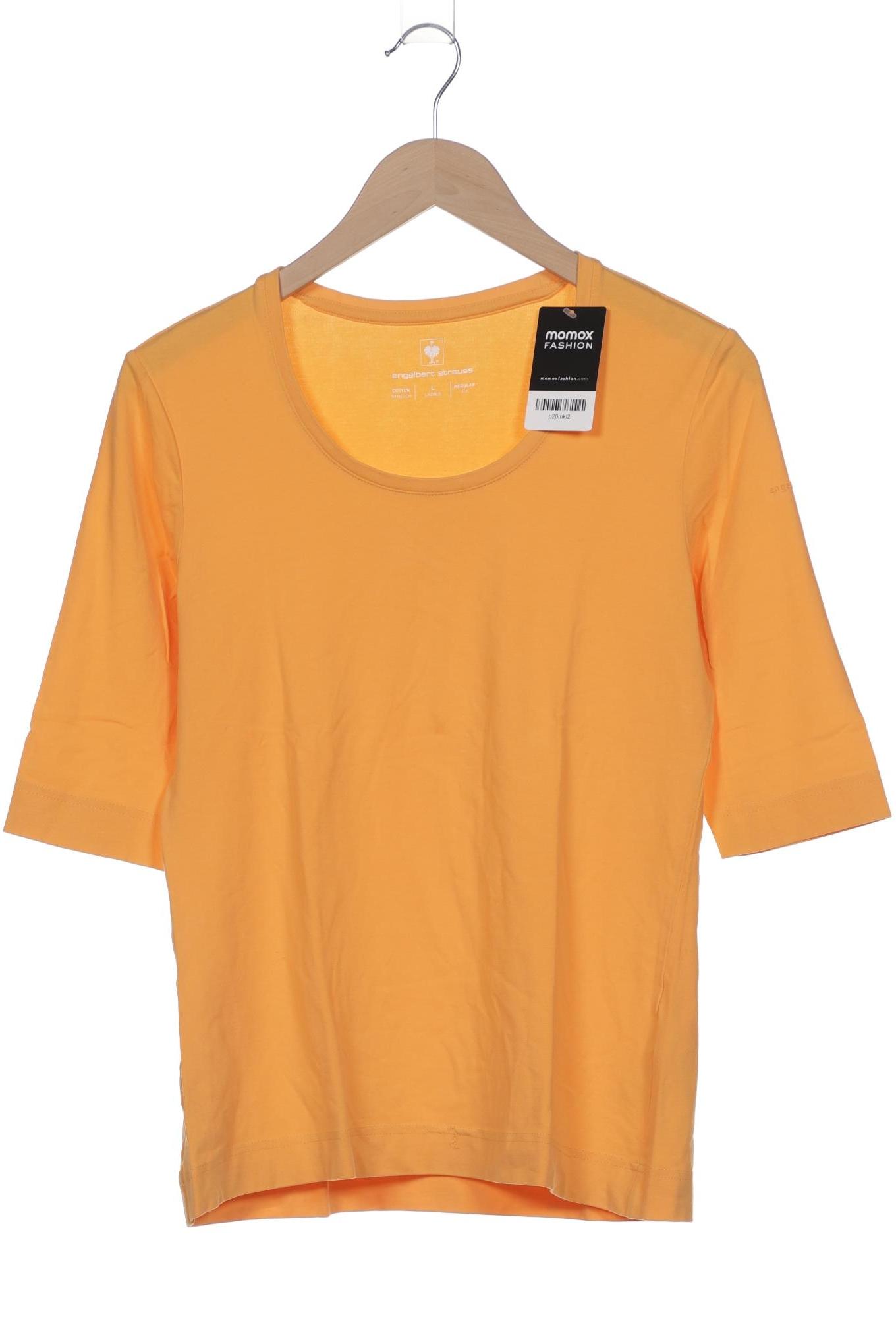 

engelbert strauss Damen T-Shirt, orange, Gr. 42