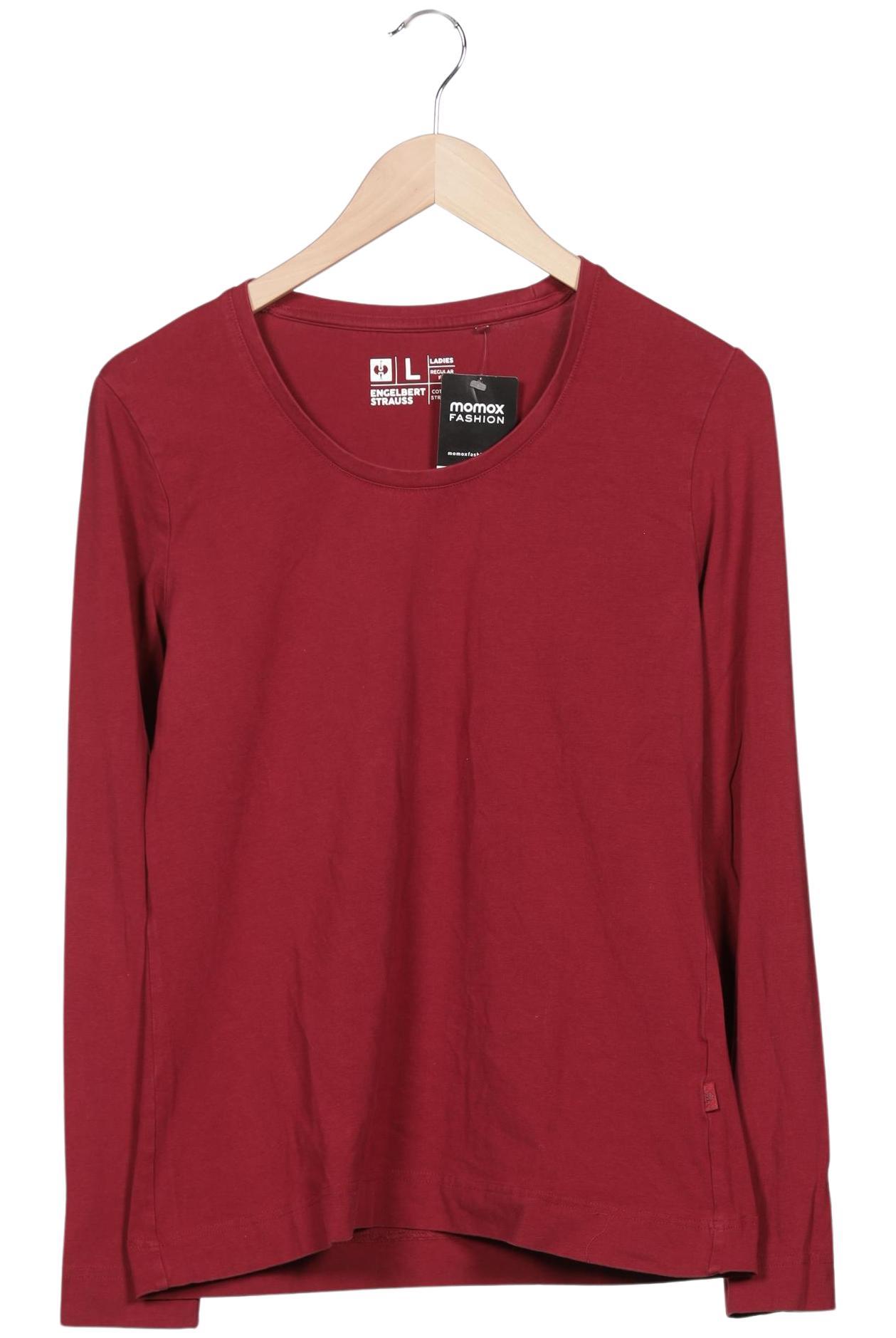 

engelbert strauss Damen Langarmshirt, rot, Gr. 42