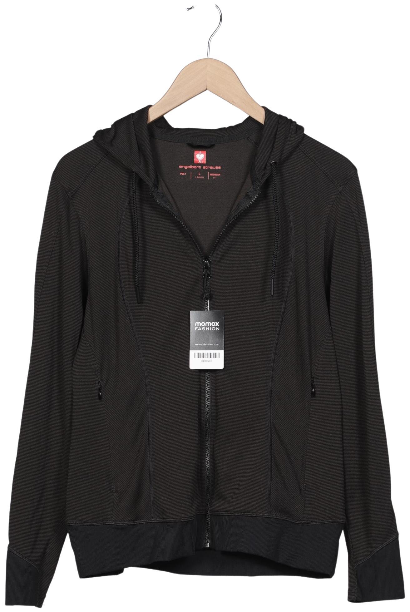 

engelbert strauss Damen Kapuzenpullover, schwarz, Gr. 42