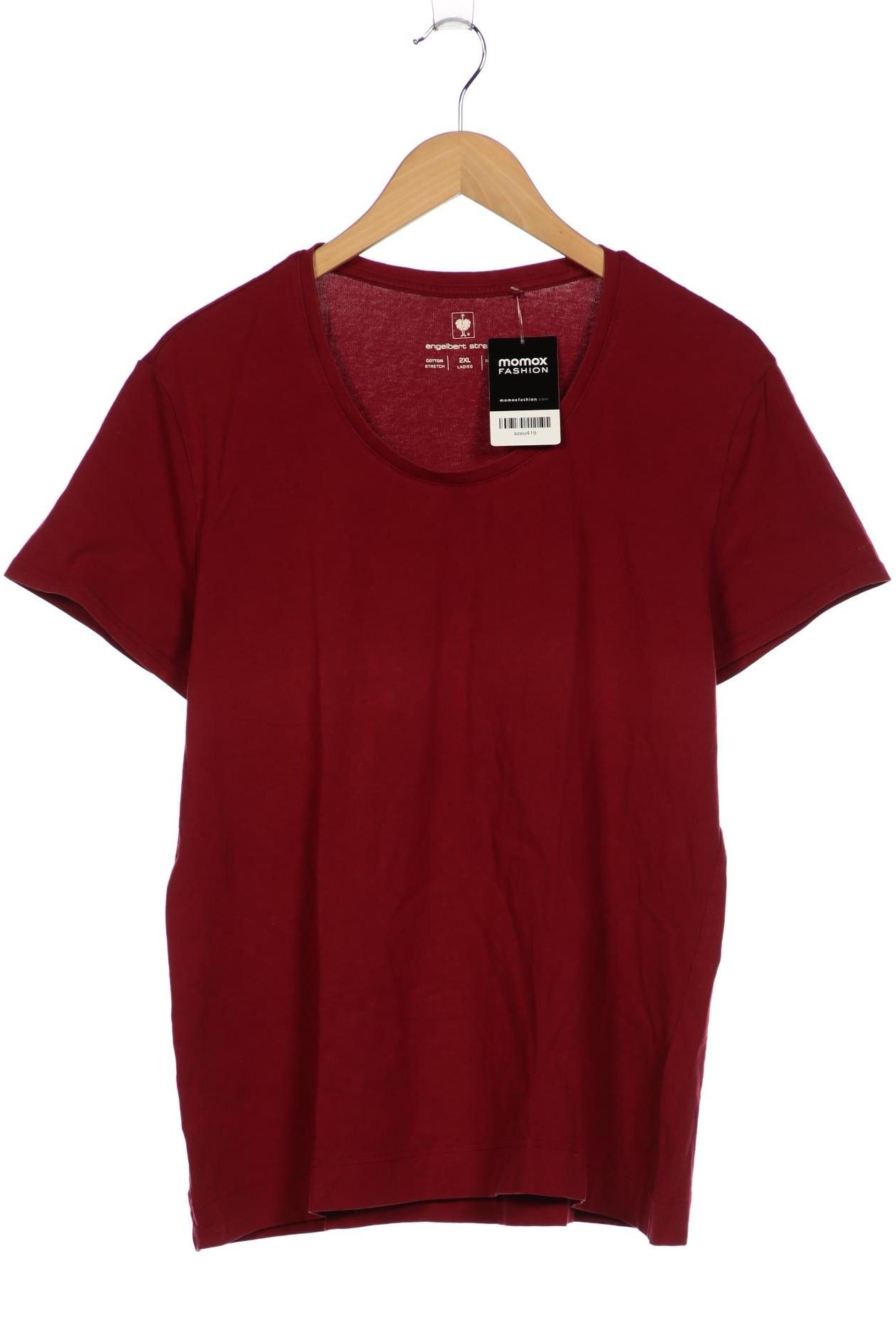 Thumbnail - engelbert strauss Damen T-Shirt, bordeaux, Gr. 46