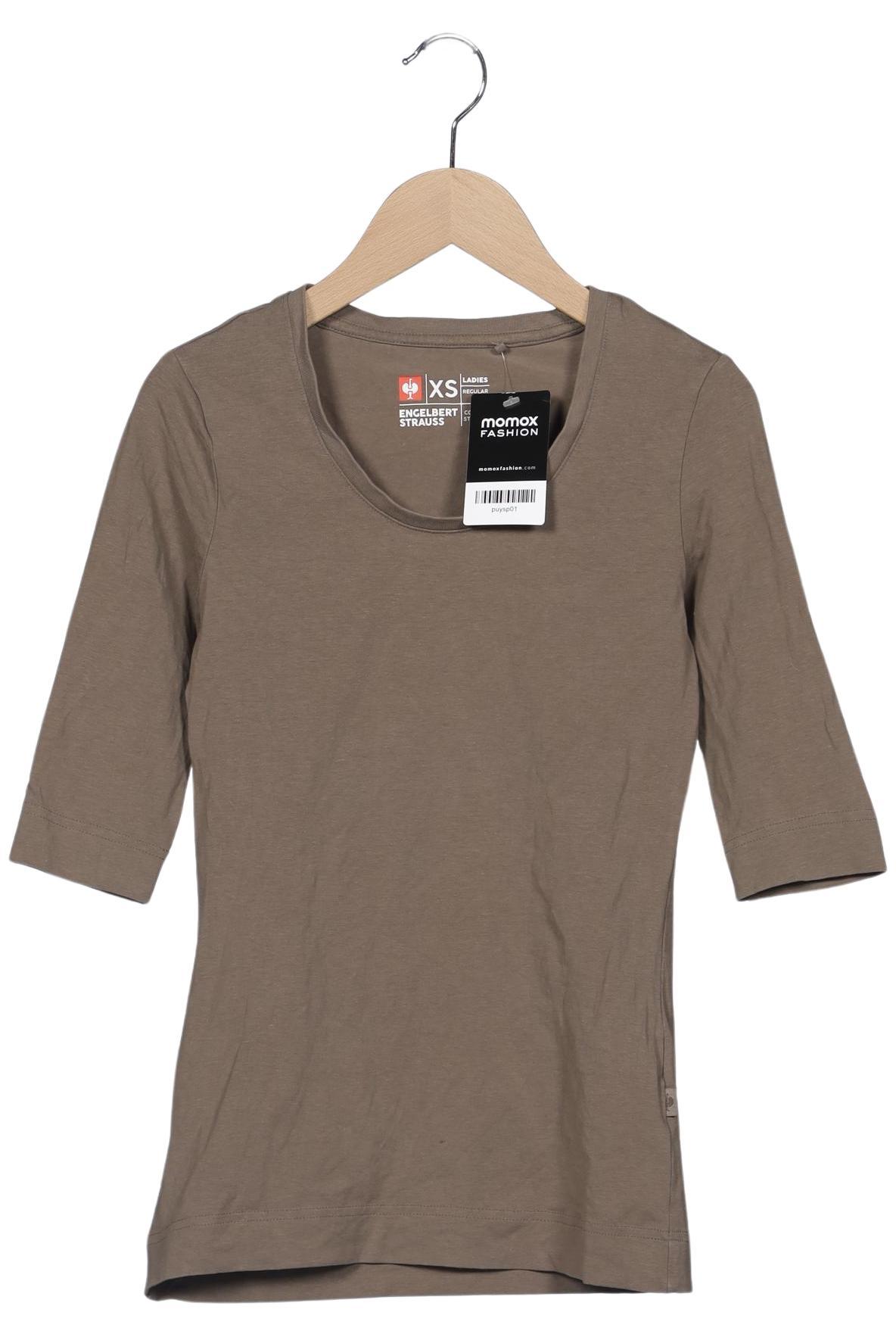 

engelbert strauss Damen T-Shirt, braun, Gr. 34