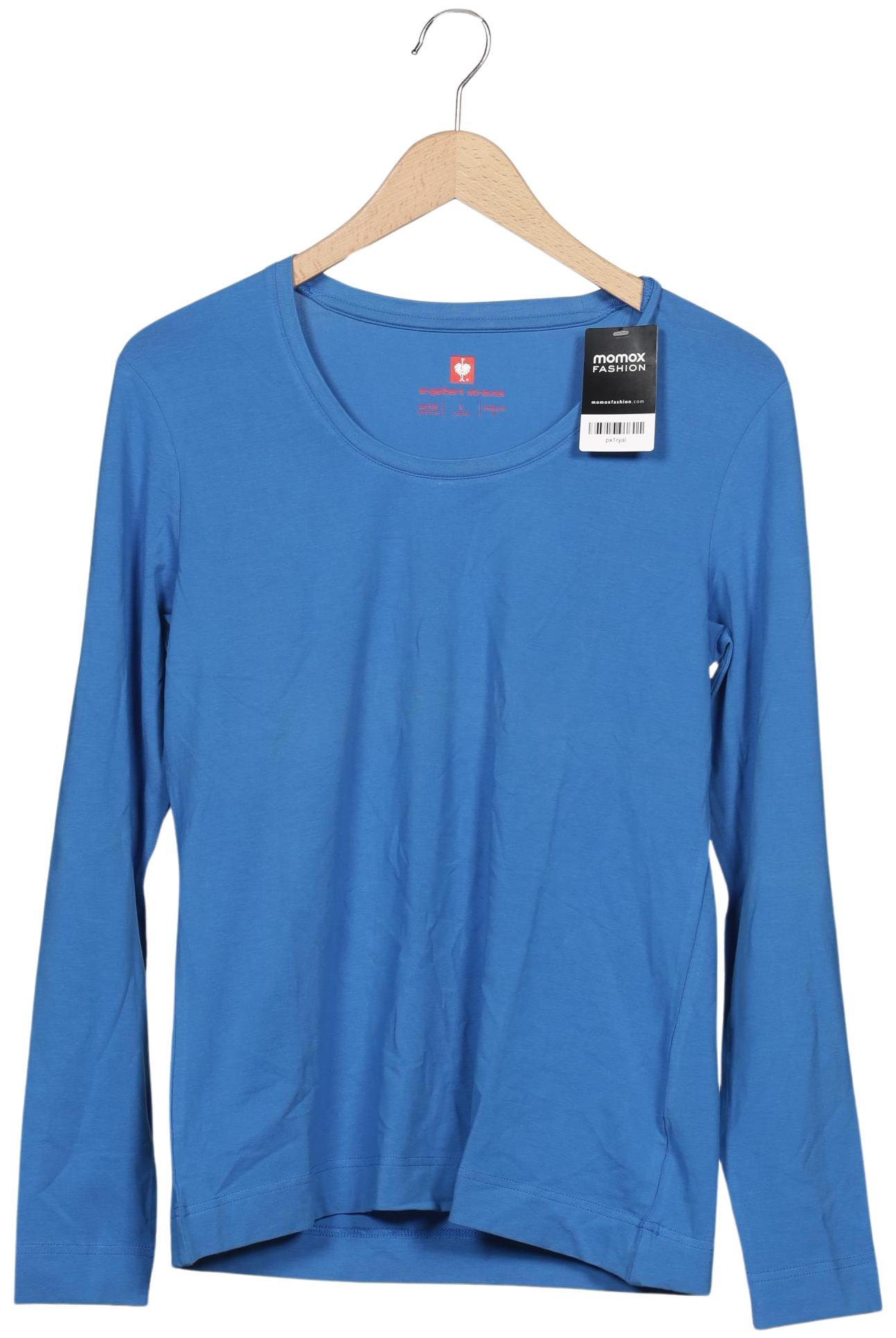 

engelbert strauss Damen Langarmshirt, blau, Gr. 42