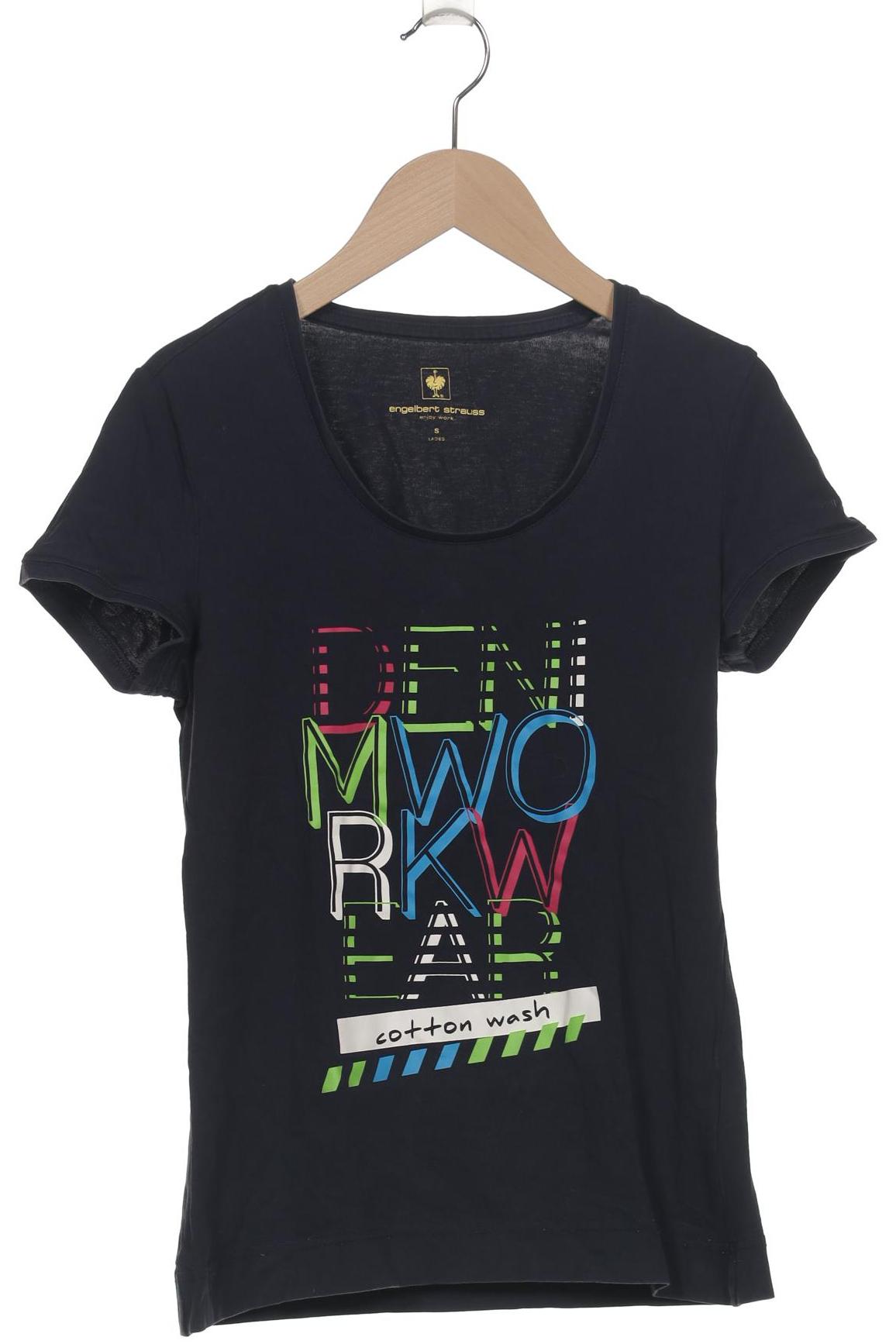 

engelbert strauss Damen T-Shirt, marineblau, Gr. 36