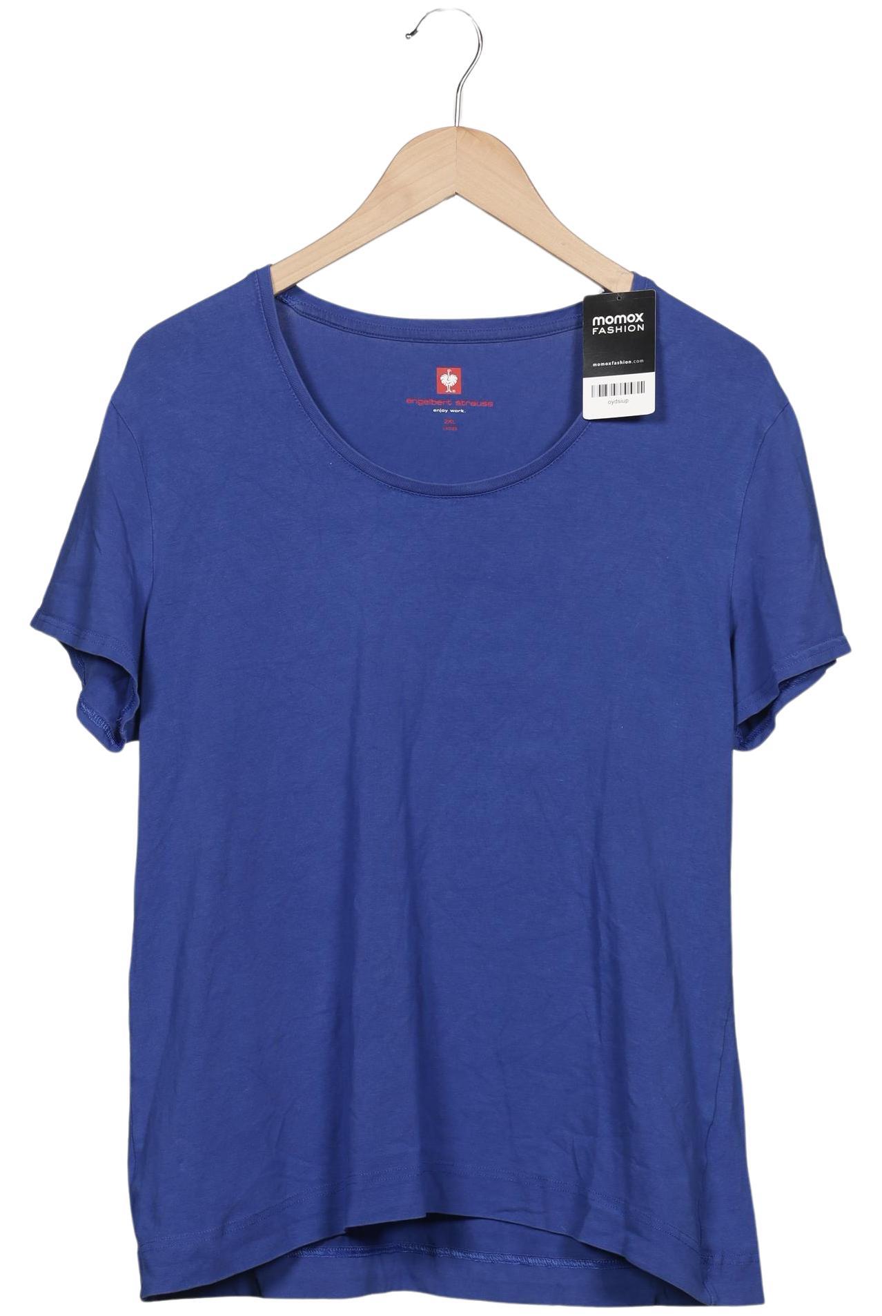 

engelbert strauss Damen T-Shirt, blau, Gr. 46