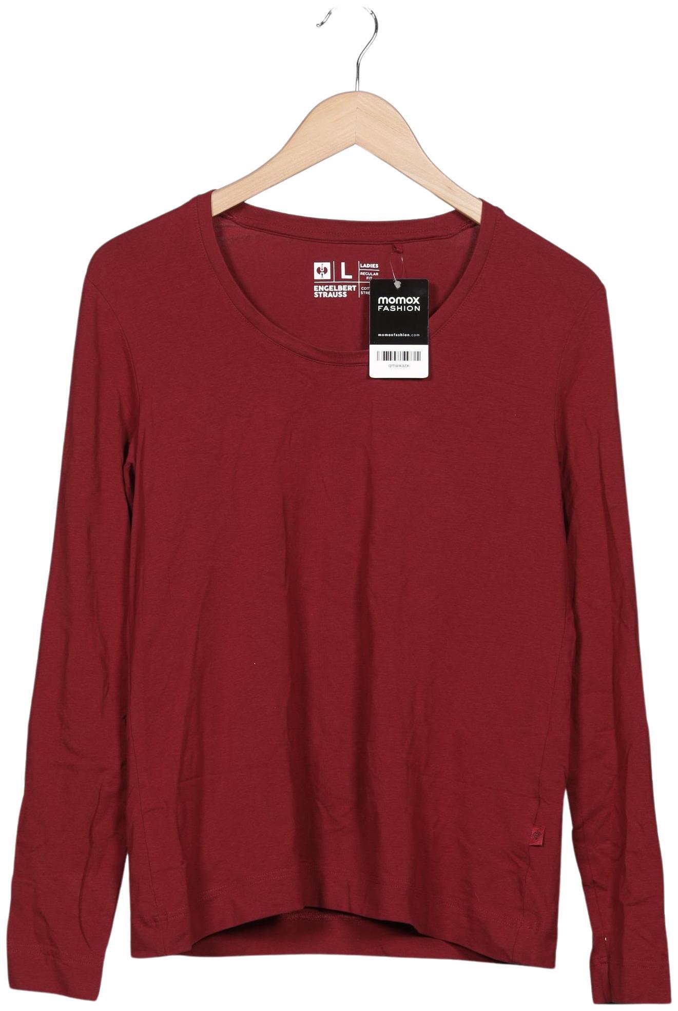 

engelbert strauss Damen Langarmshirt, bordeaux, Gr. 42
