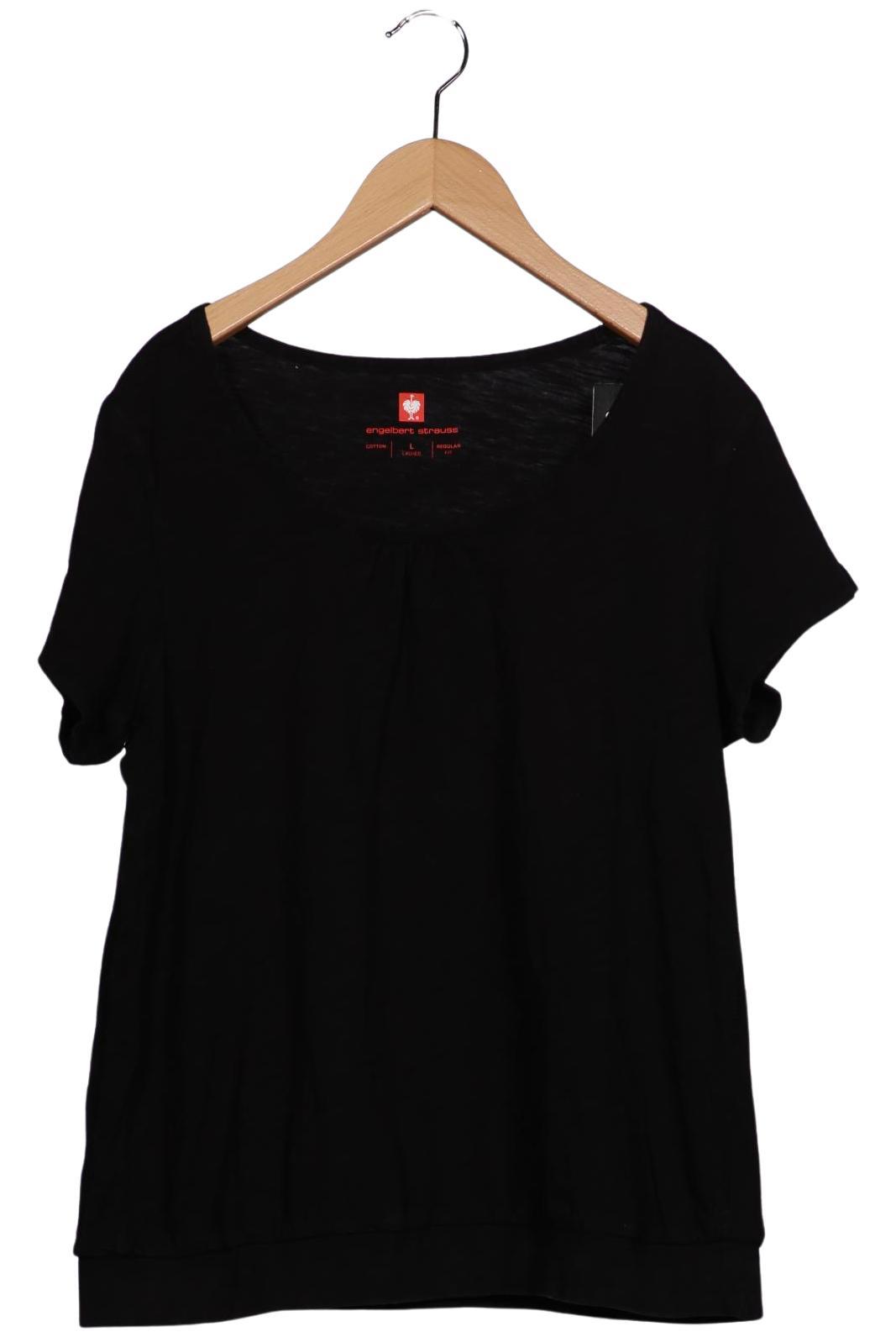 

engelbert strauss Damen T-Shirt, schwarz, Gr. 42