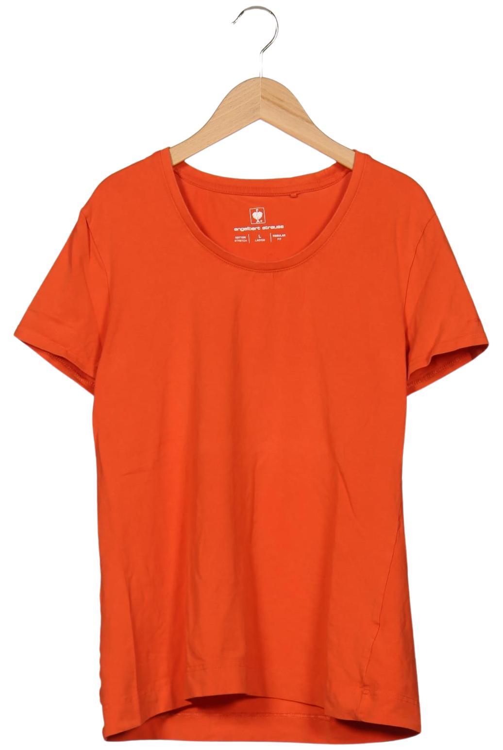 

engelbert strauss Damen T-Shirt, orange, Gr. 42