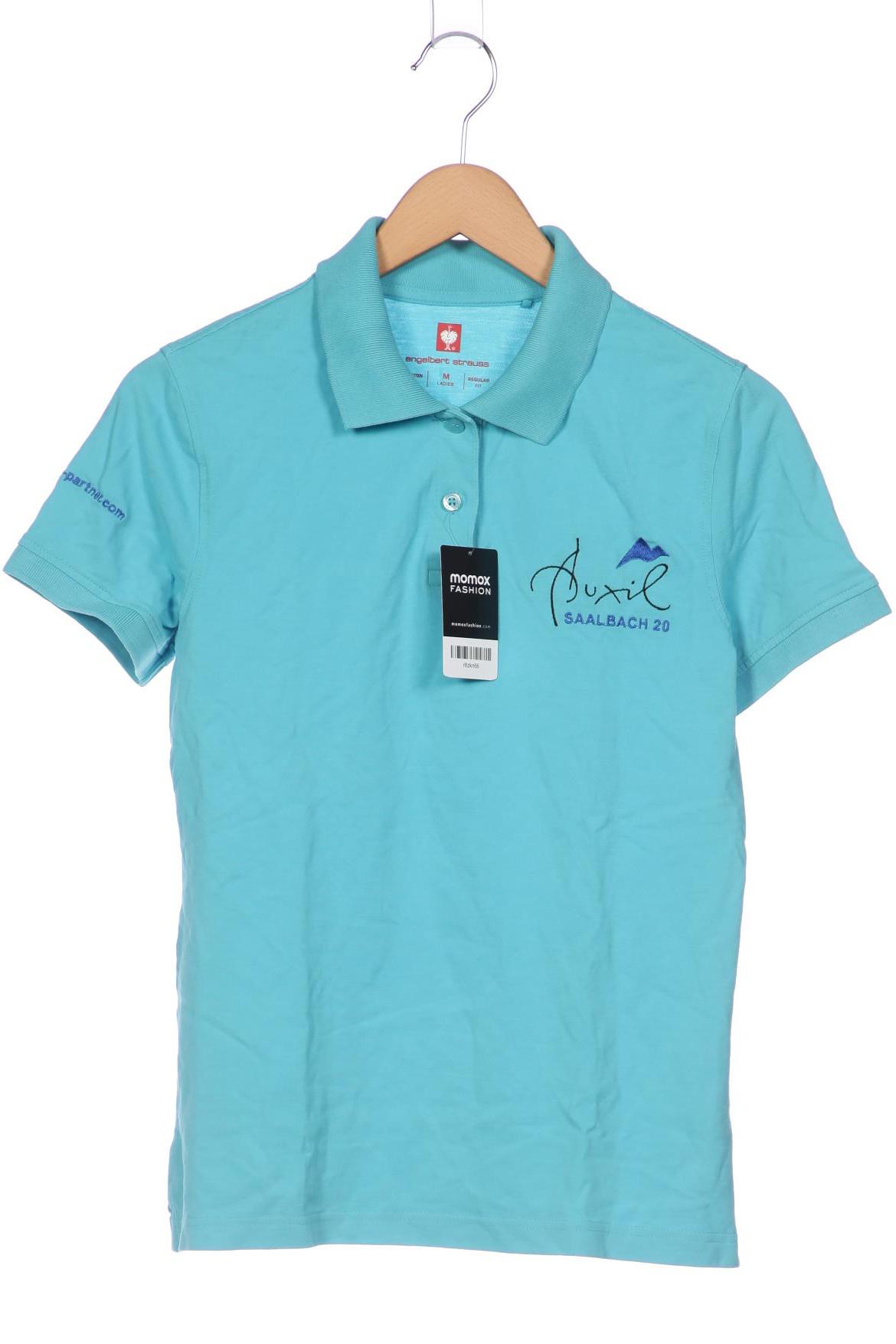 

engelbert strauss Damen Poloshirt, blau, Gr. 38