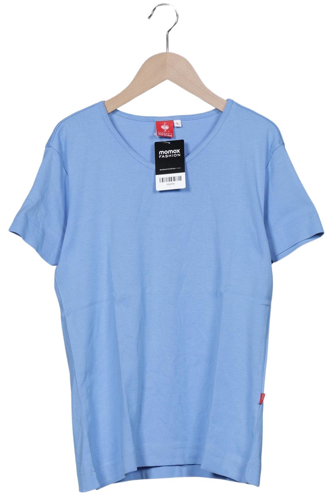 Thumbnail - engelbert strauss Damen T-Shirt, hellblau, Gr. 42