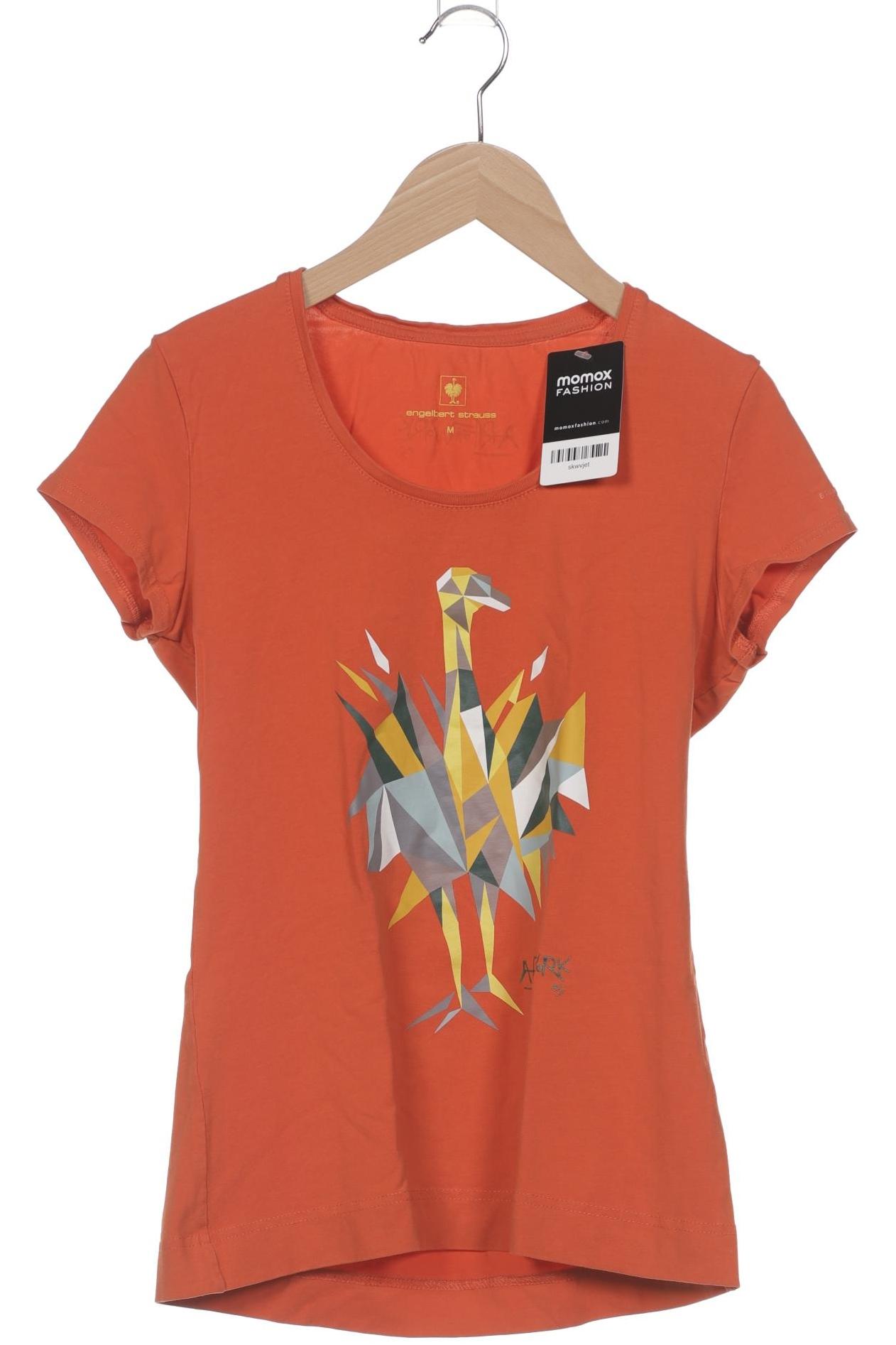 

engelbert strauss Damen T-Shirt, orange, Gr. 38