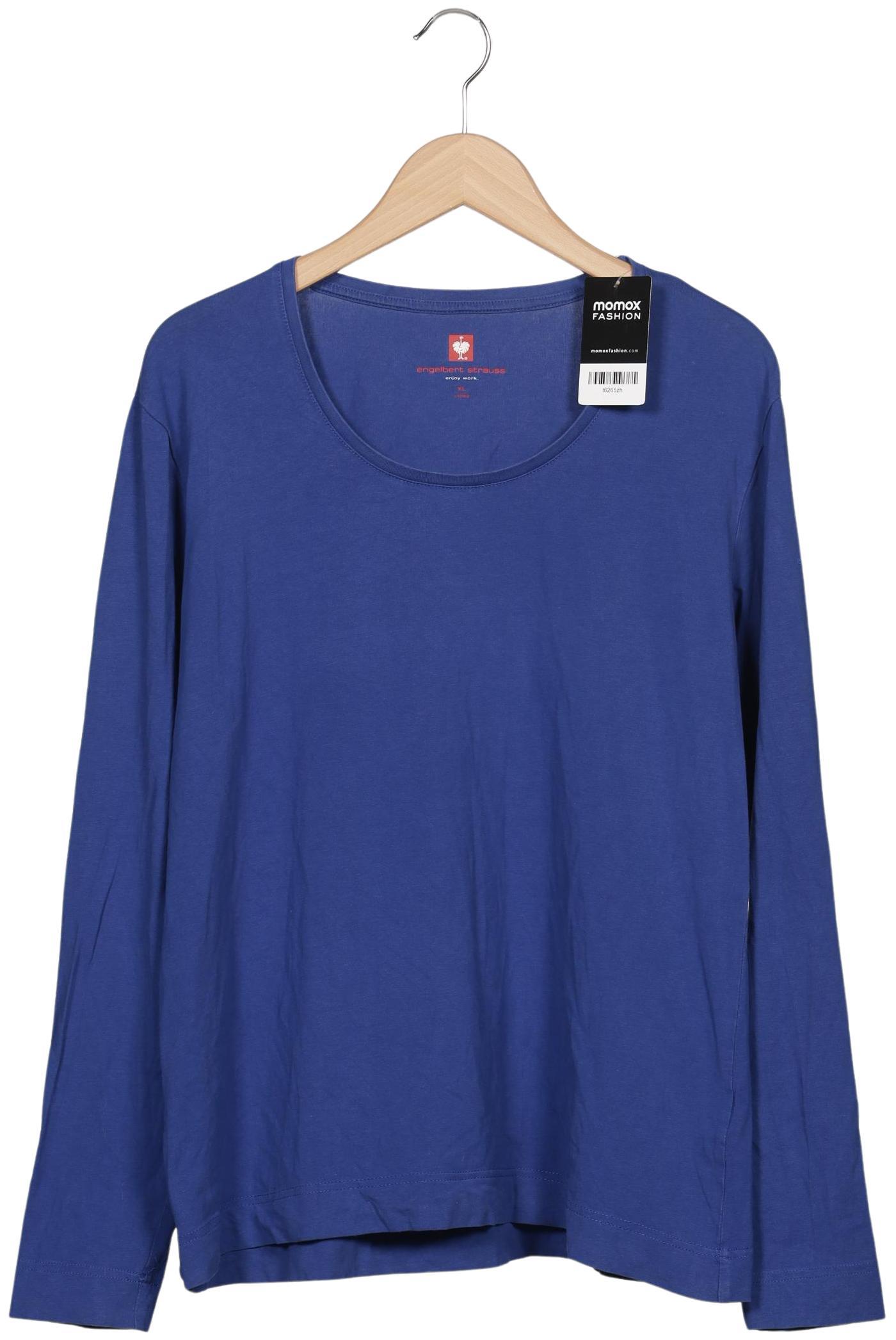 

engelbert strauss Damen Langarmshirt, blau, Gr. 44