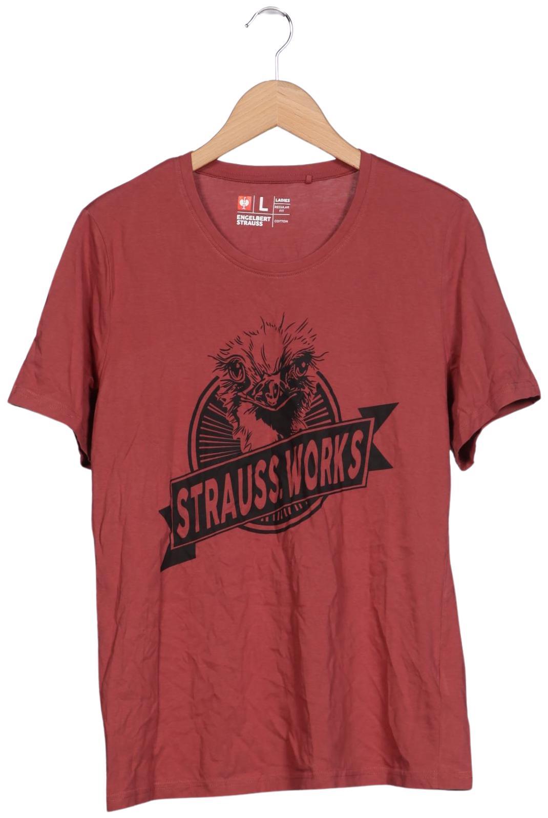 

engelbert strauss Damen T-Shirt, rot, Gr. 42