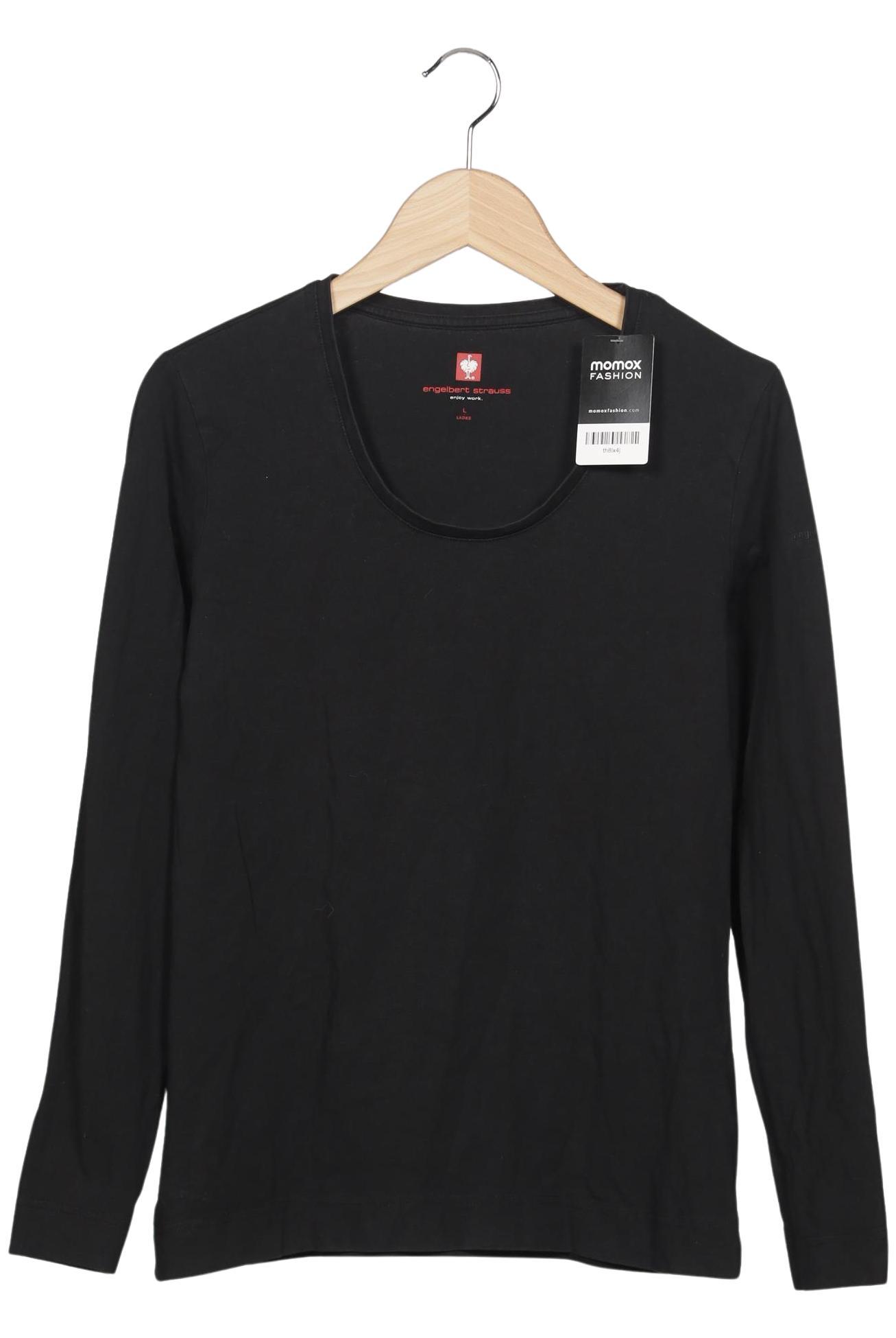 

engelbert strauss Damen Langarmshirt, schwarz, Gr. 42
