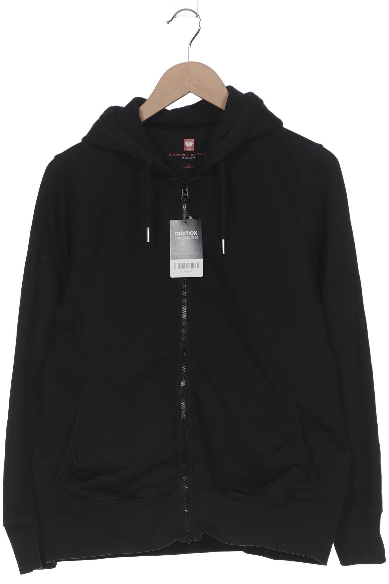 

engelbert strauss Damen Kapuzenpullover, schwarz, Gr. 42